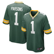 Micah Parsons Green Bay Packers Nike Game Player Jersey - Green