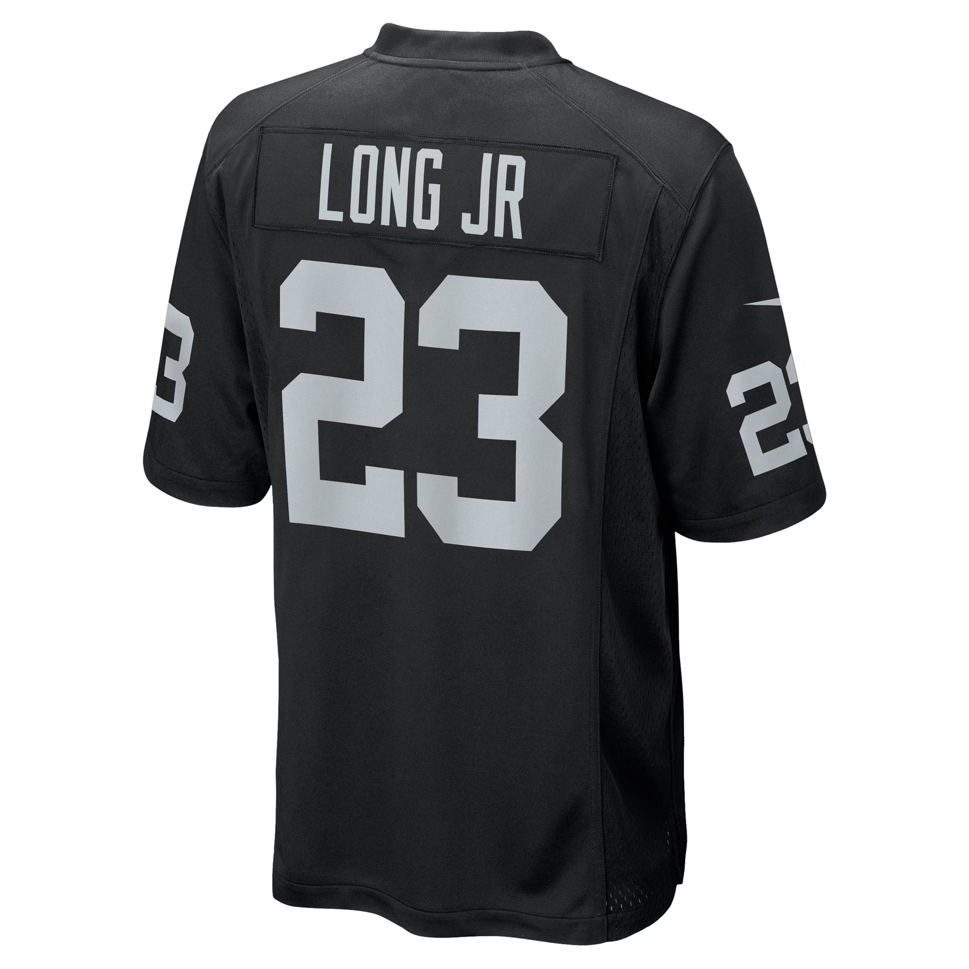 David Long Jr. Las Vegas Raiders Nike Team Game Jersey -  Black