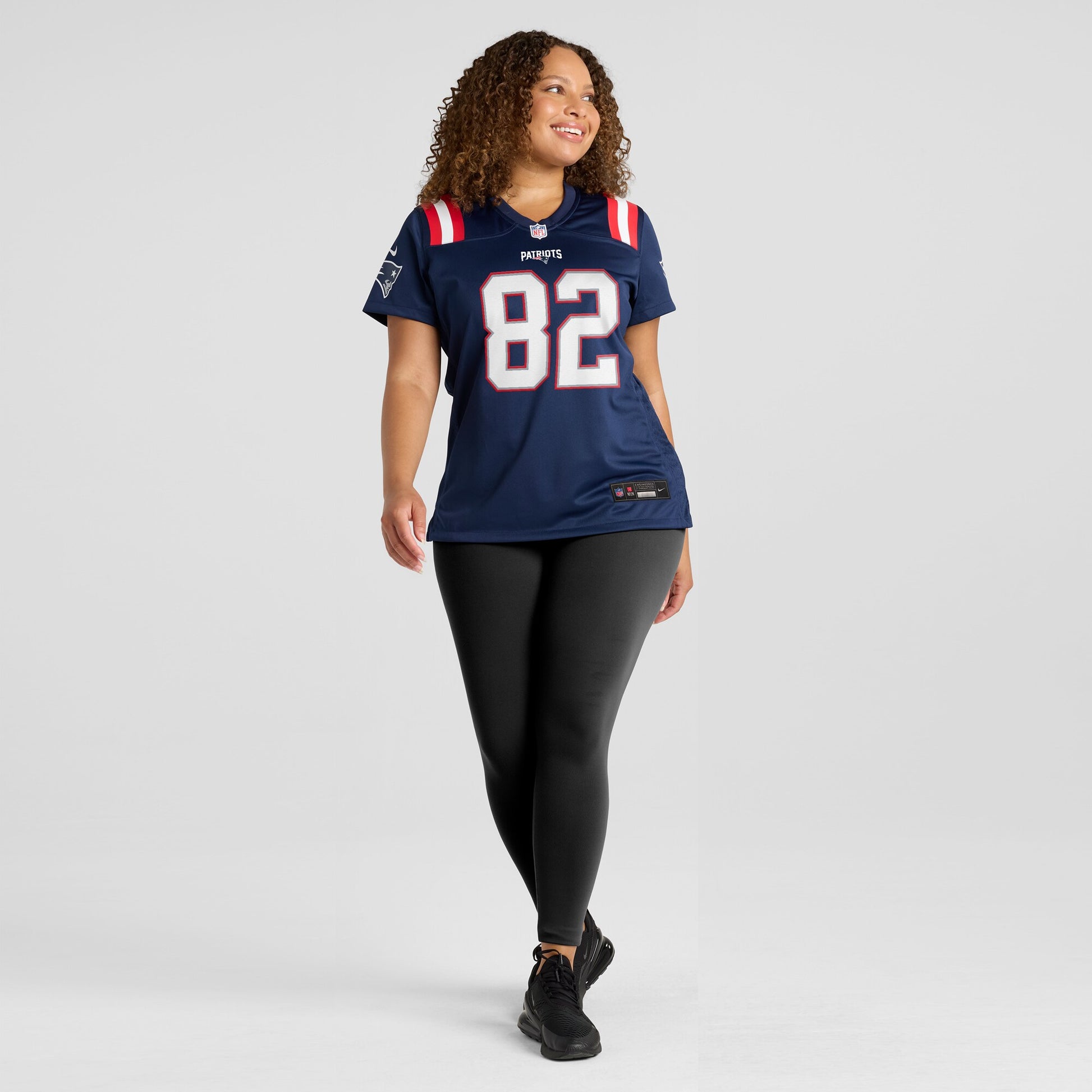 Tre Nixon New England Patriots Nike Women's Game Jersey - Navy