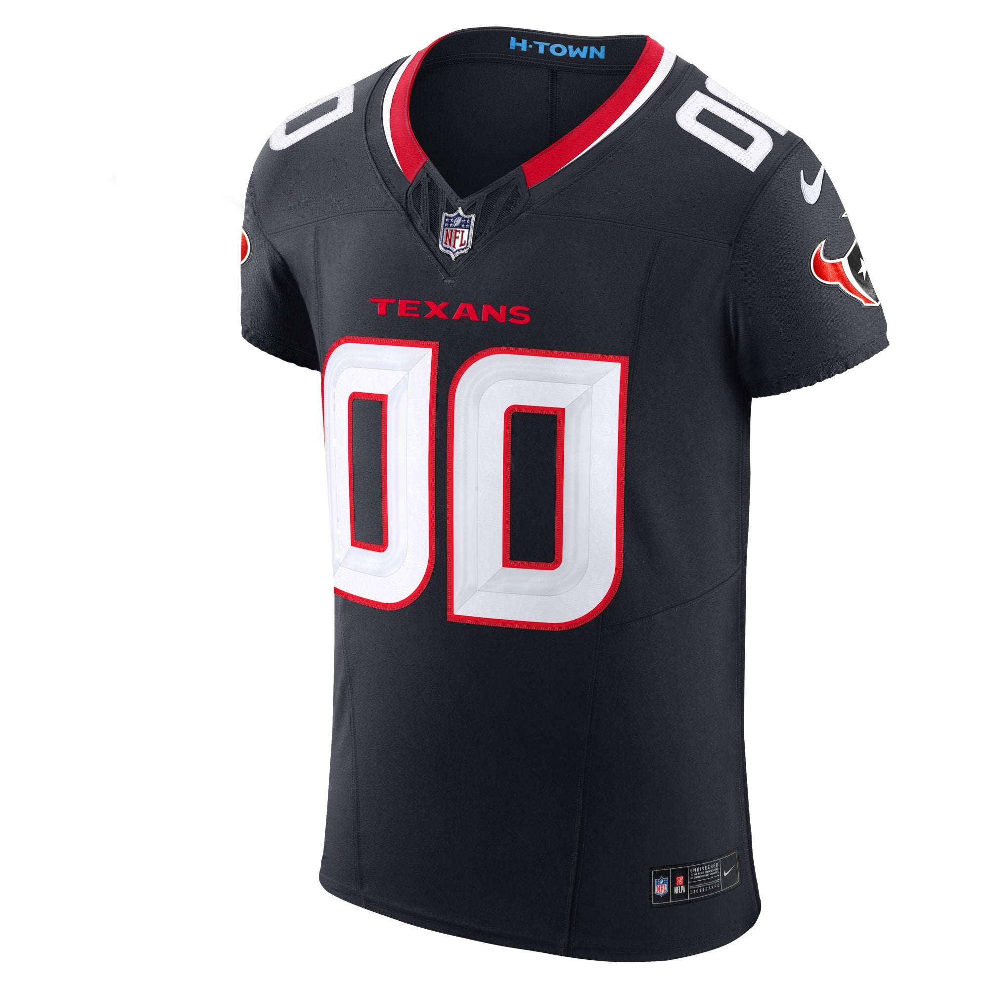 Houston Texans Nike Team Vapor F.U.S.E. Elite Custom Jersey -  Navy