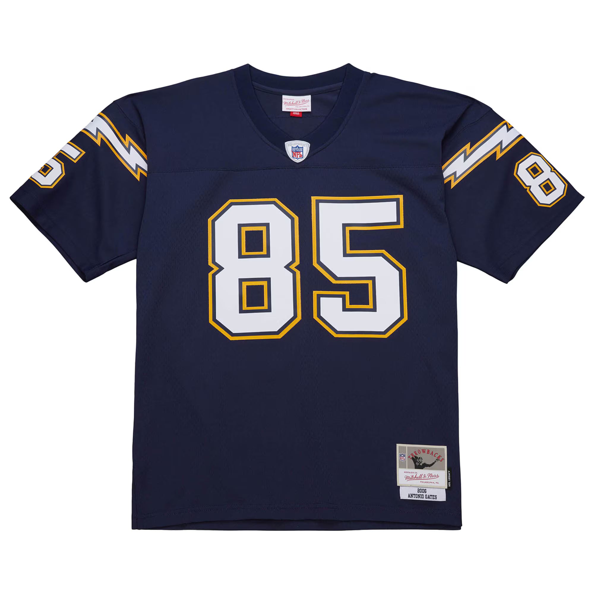 Antonio Gates Los Angeles Chargers Mitchell &amp; Ness 2006 Legacy Replica Jersey - Navy