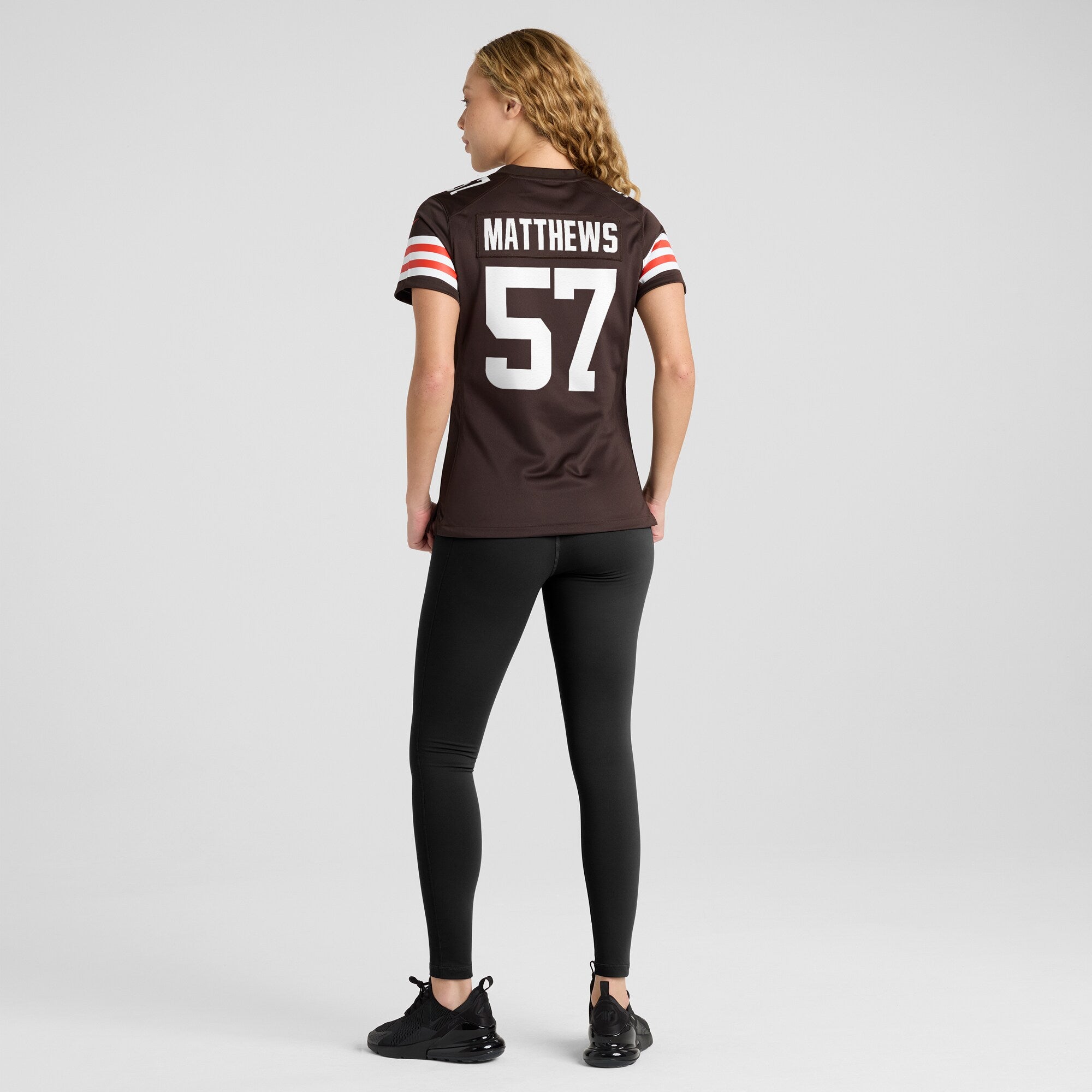 Clay Matthews Cleveland Browns Nike Women's Game Retired Player Jersey - Brown