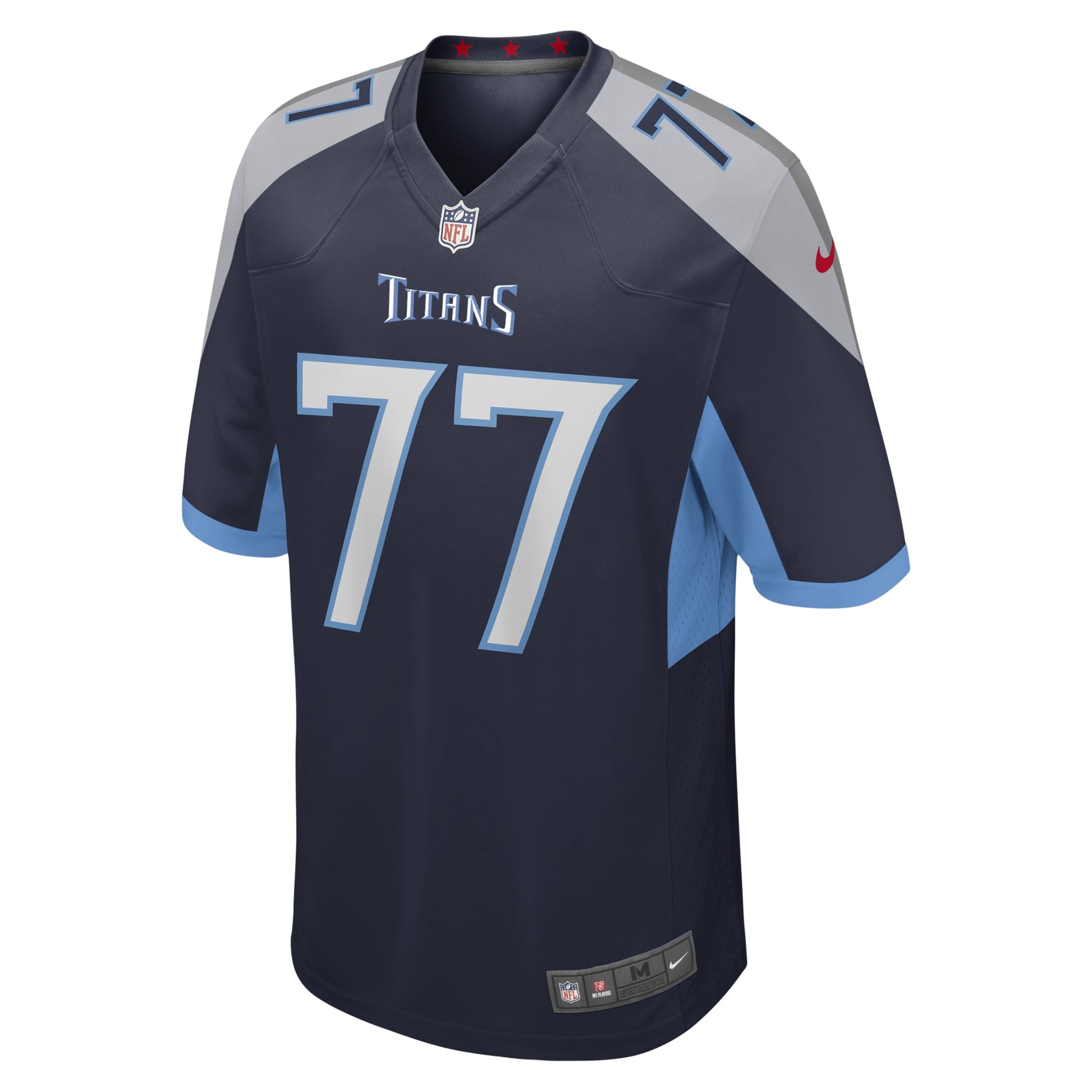 Peter Skoronski Tennessee Titans Nike  Game Jersey - Navy