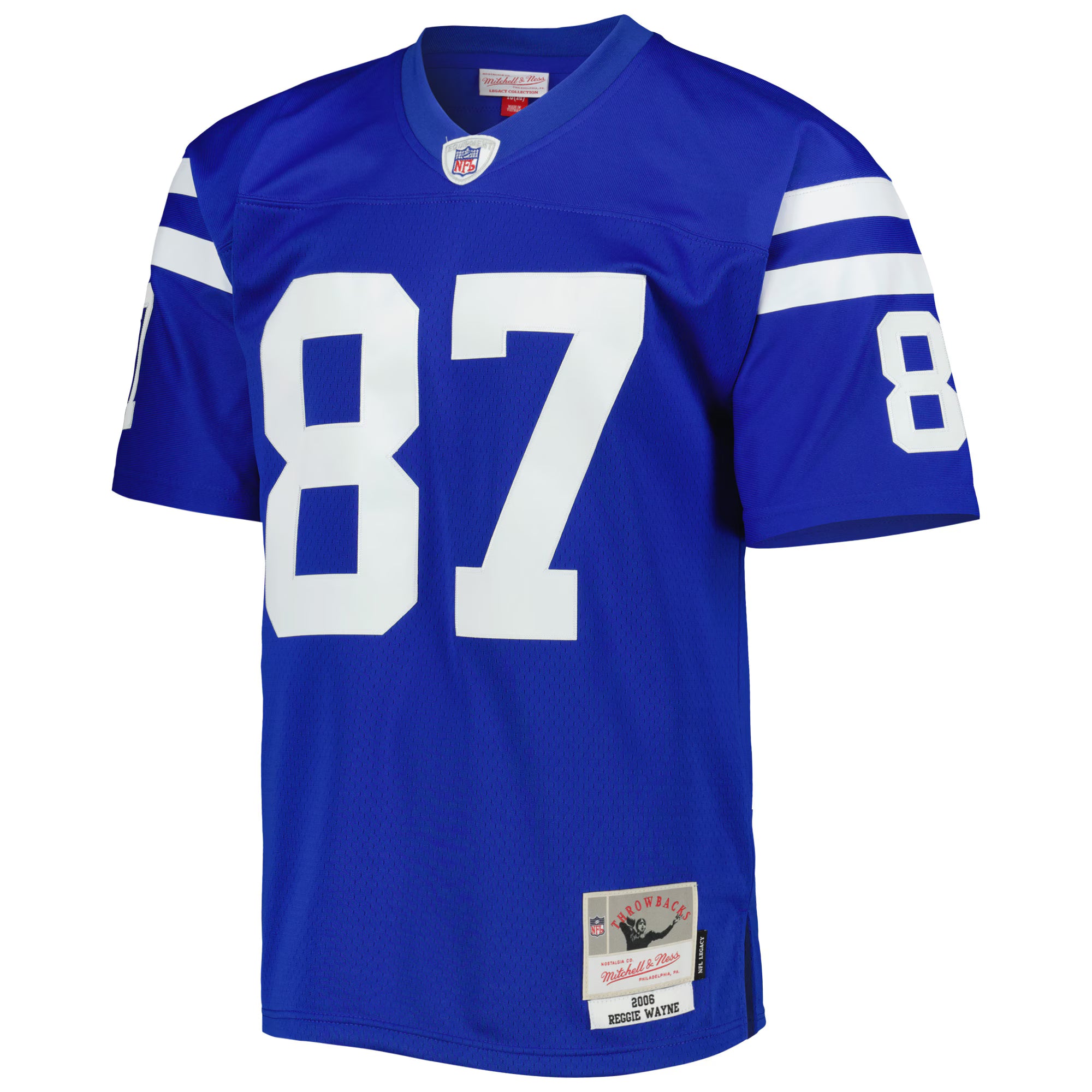Reggie Wayne Indianapolis Colts Mitchell &amp; Ness Legacy Replica Jersey - Royal