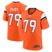 Matt Peart Denver Broncos Nike Team Game Jersey -  Orange