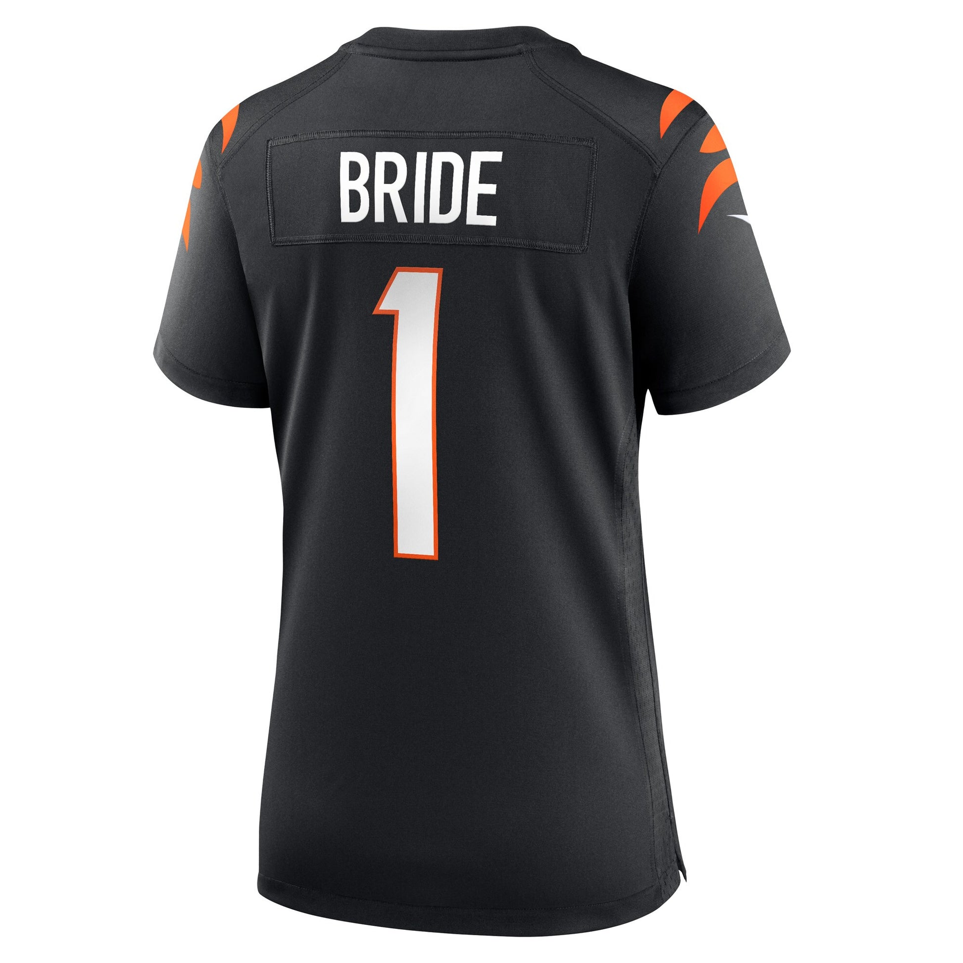 Number 1 Bride Cincinnati Bengals Nike Women's Game Jersey - Black