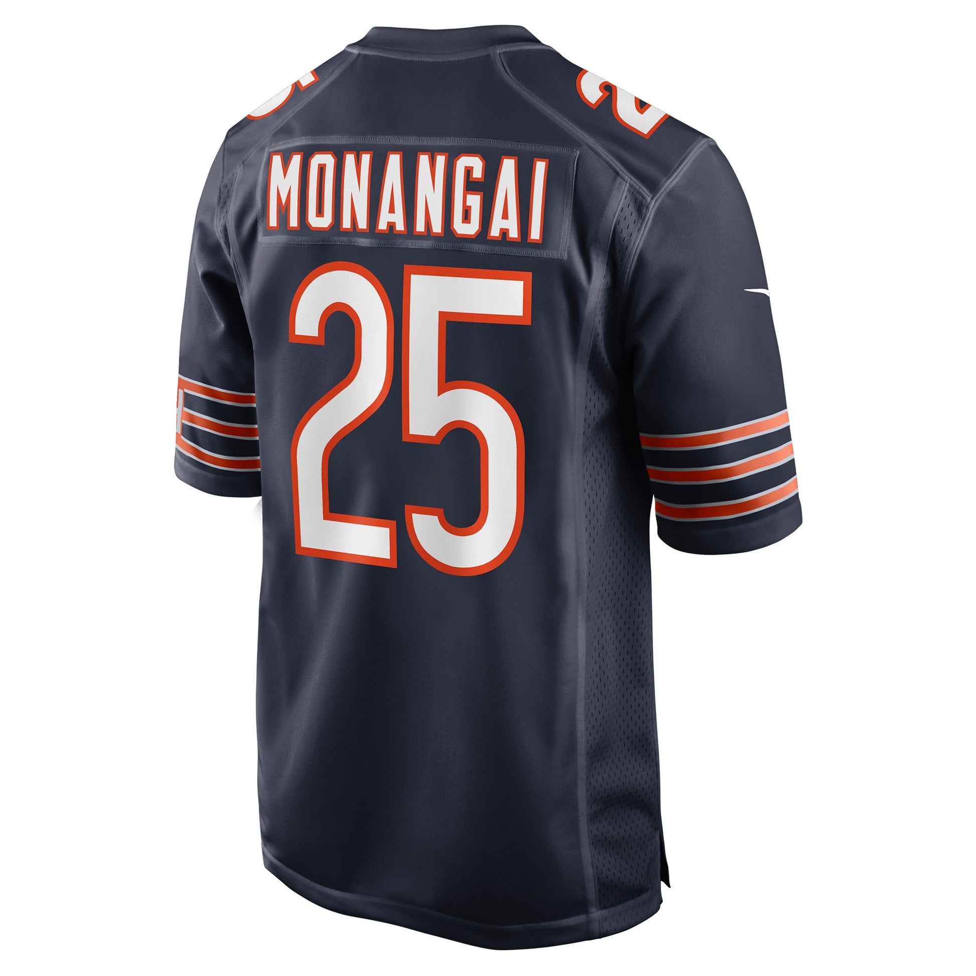 Kyle Monangai Chicago Bears Nike Team Game Jersey -  Navy