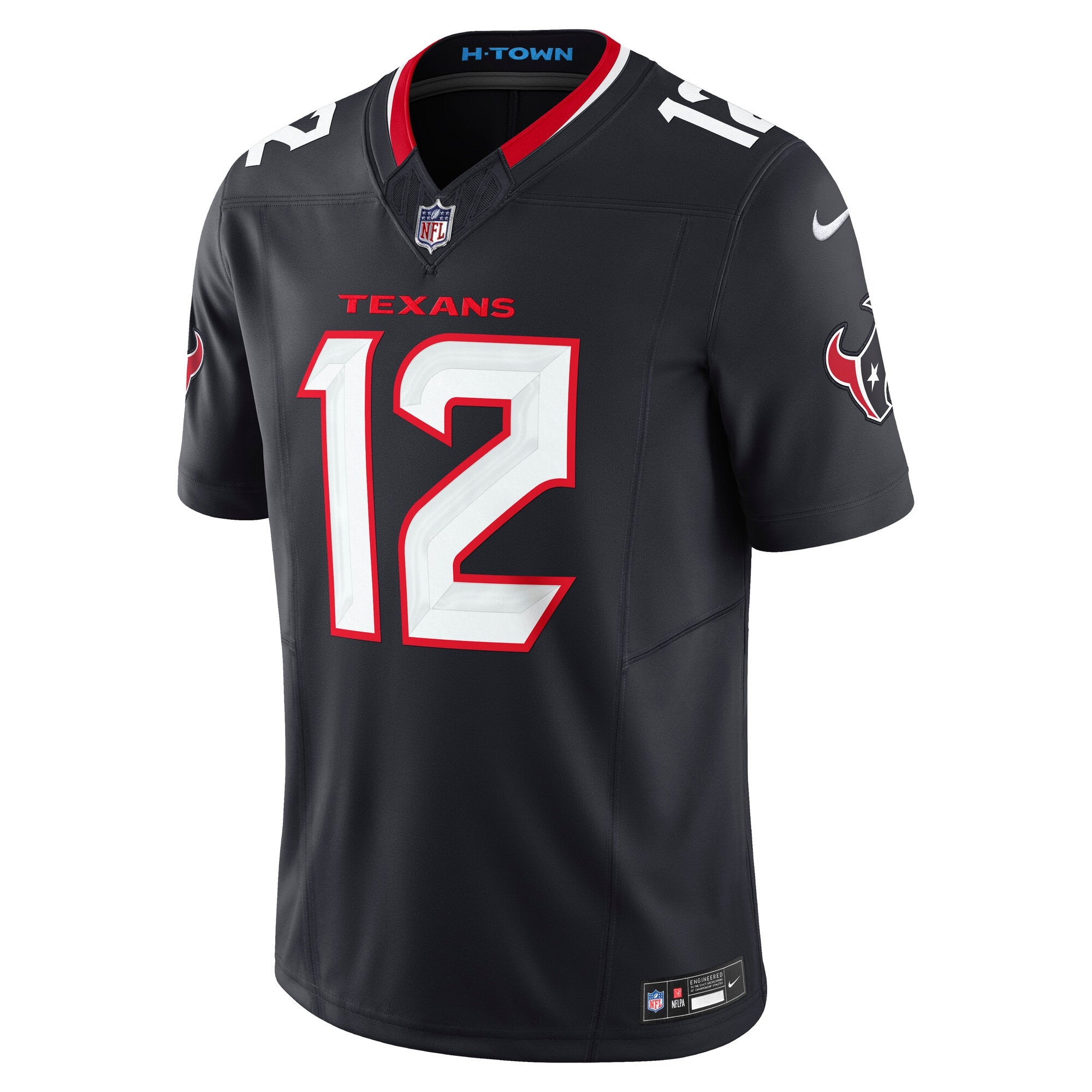 Nico Collins Houston Texans Nike Team Vapor F.U.S.E. Limited Jersey - Navy