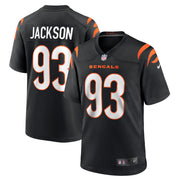 McKinnley Jackson Cincinnati Bengals Nike  Game Jersey -  Black