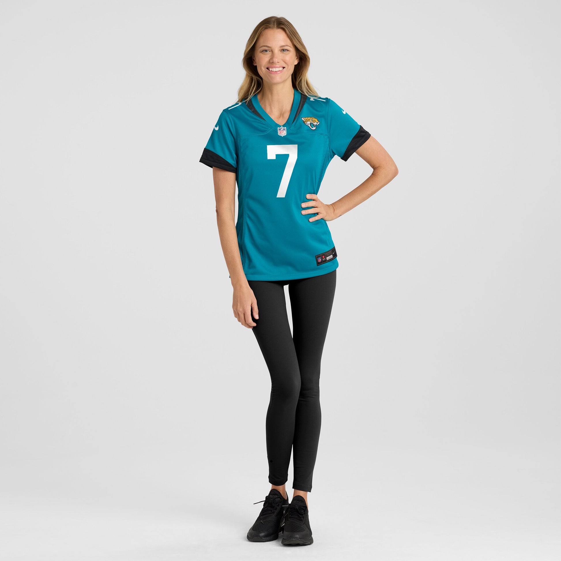 Byron Leftwich Jacksonville Jaguars Nike Women's Retired Player Game Jersey - Teal