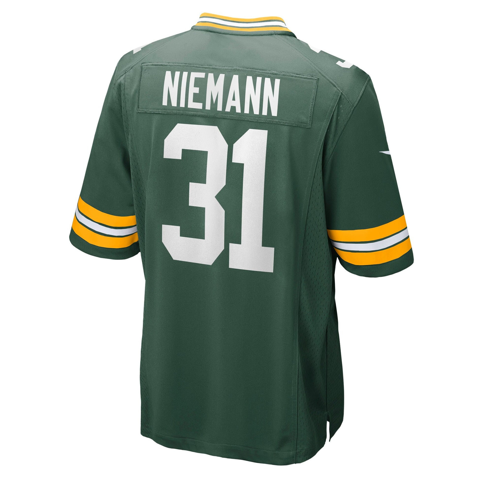 Nick Niemann Green Bay Packers Nike Team Game Jersey -  Green