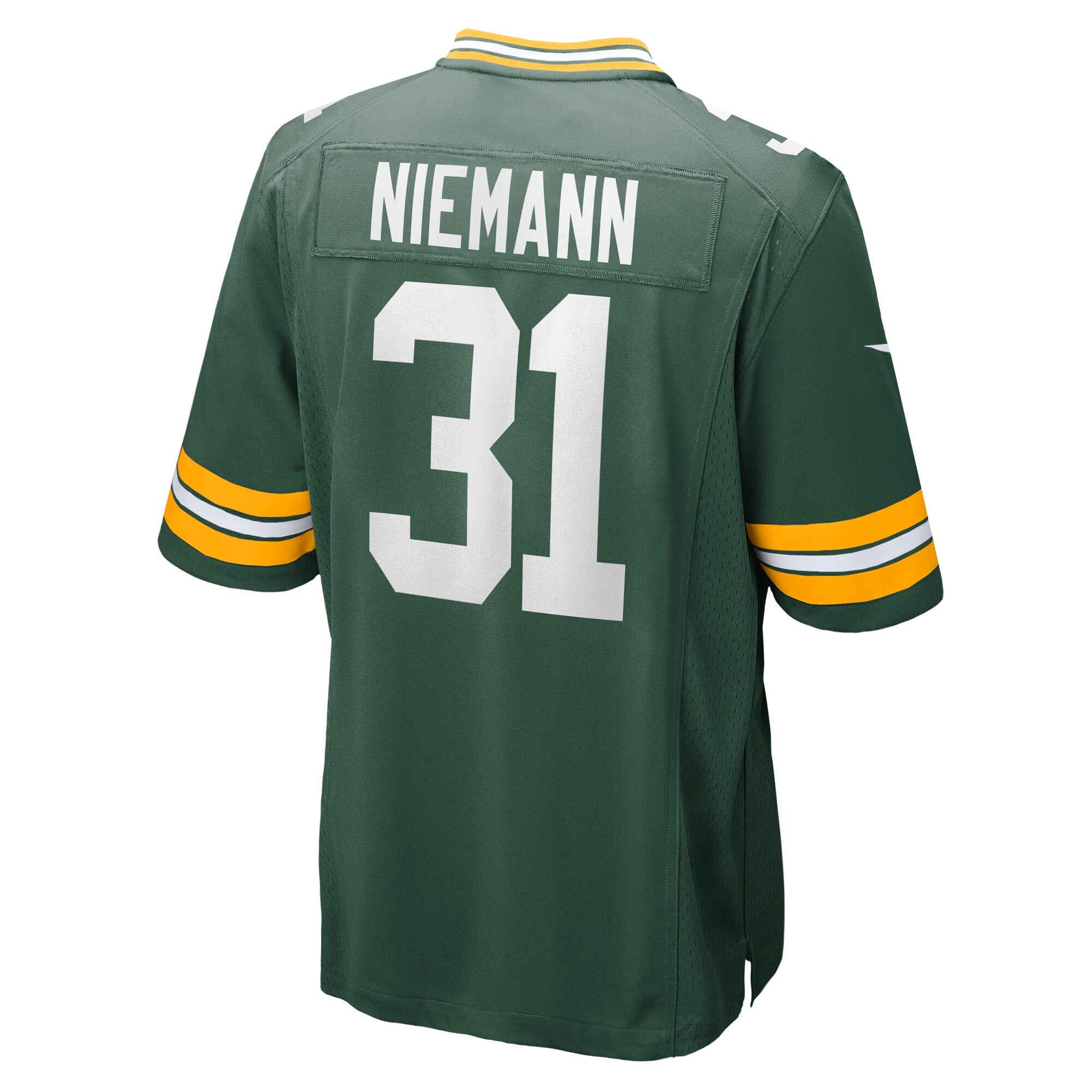 Nick Niemann Green Bay Packers Nike Team Game Jersey -  Green