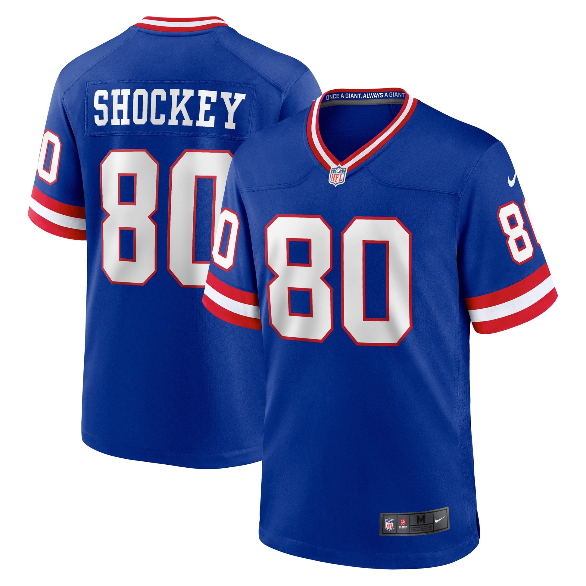 Jeremy Shockey New York Giants Nike Retired Player Alternate Game Jersey - Royal