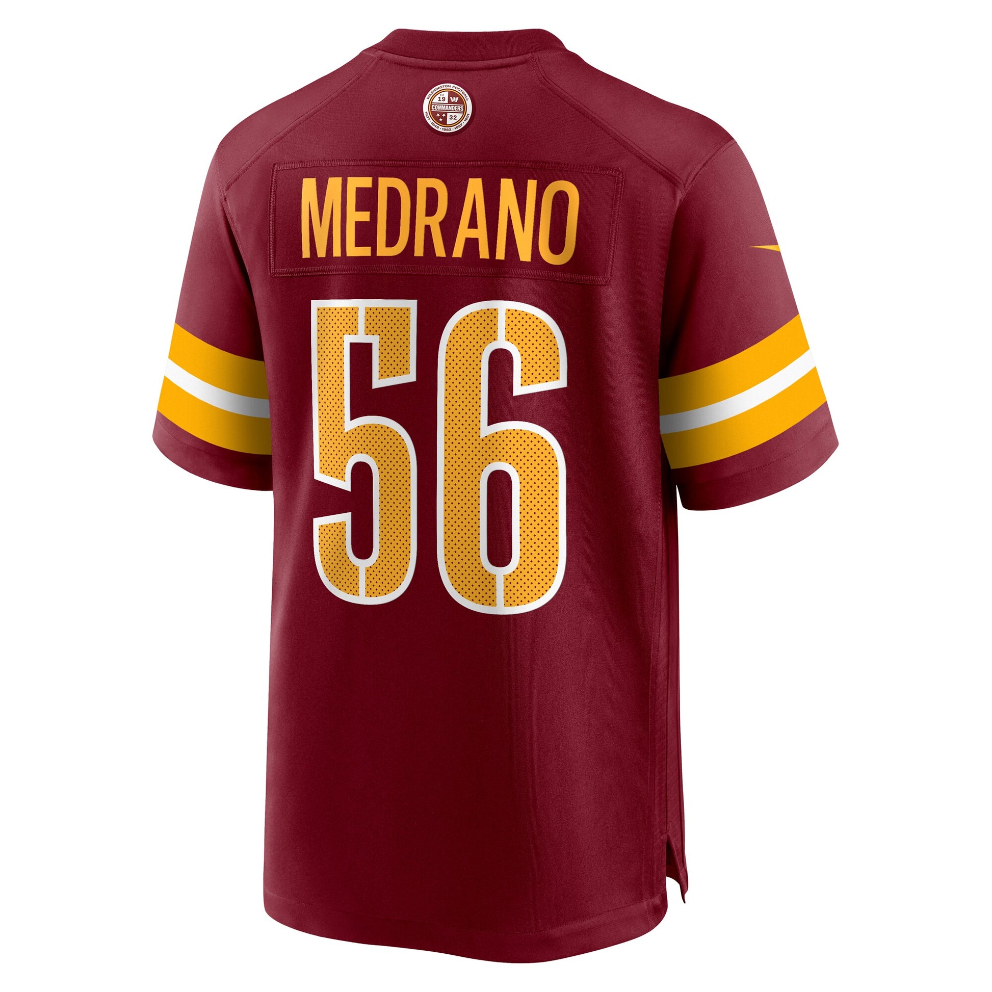 Kain Medrano Washington Commanders Nike Team Game Jersey -  Burgundy
