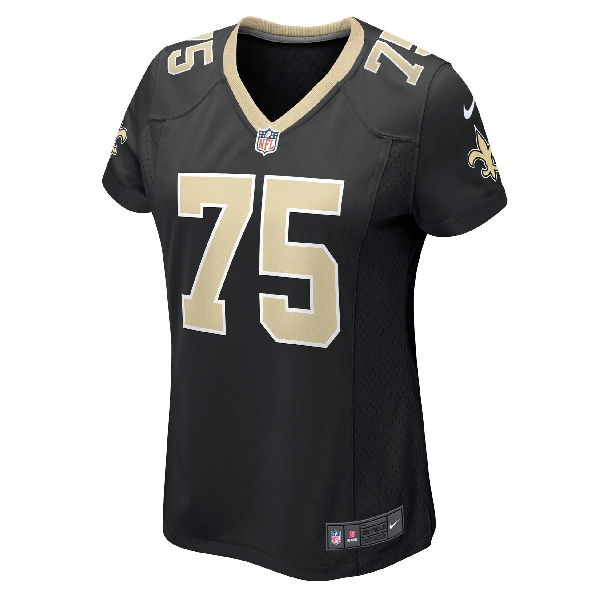 Taliese Fuaga New Orleans Saints Nike Women's  Game Jersey -  Black