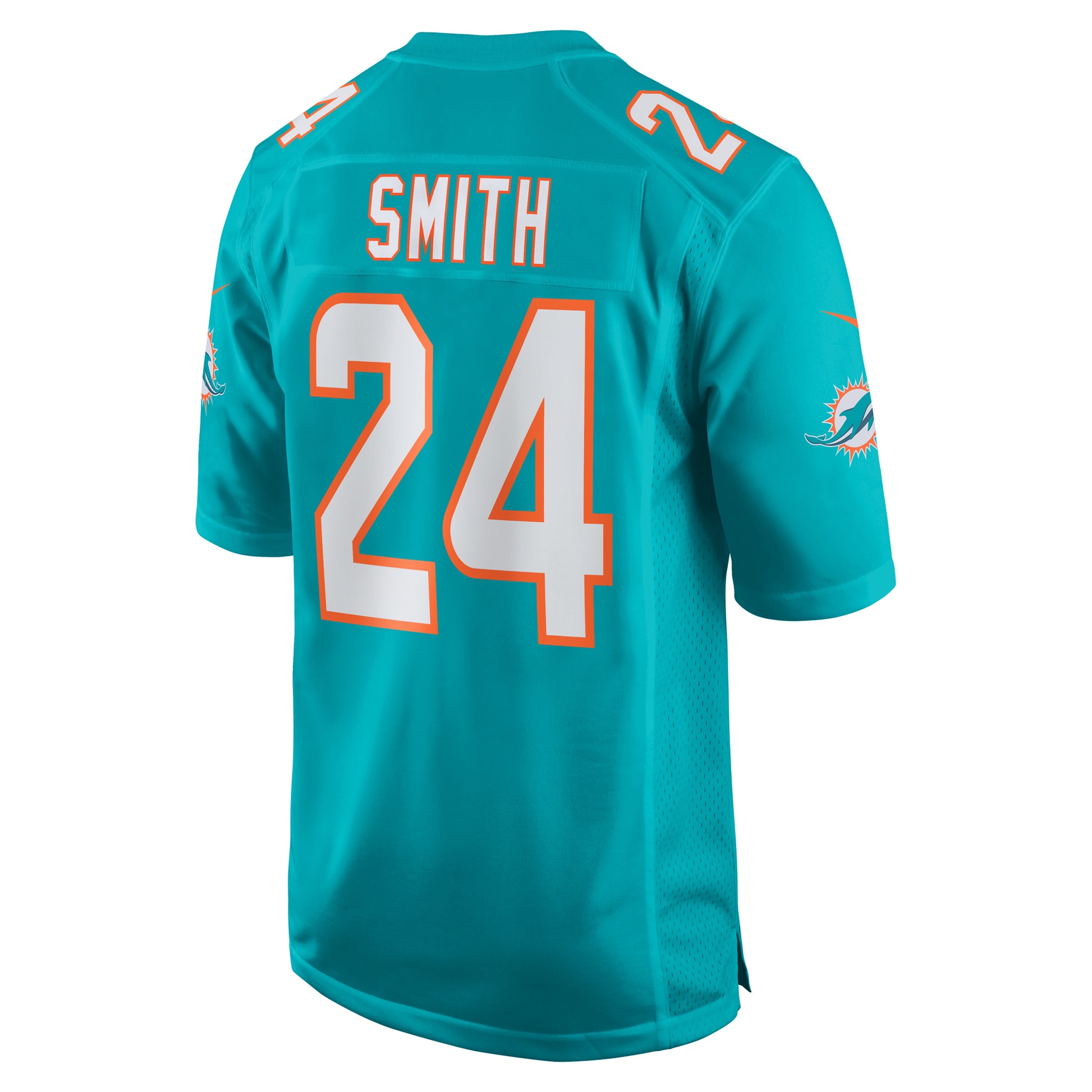 Cam Smith Miami Dolphins Nike  Game Jersey -  Aqua