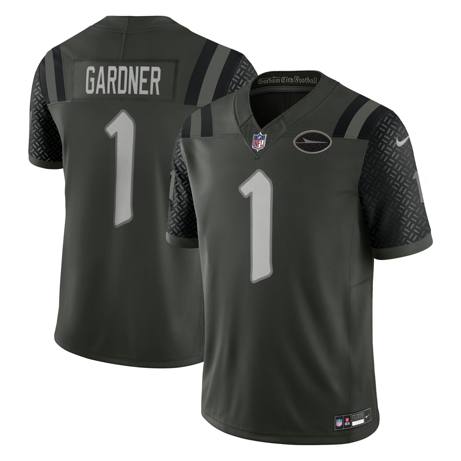 Ahmad Sauce Gardner New York Jets Nike 2025 Rivalries Collection Limited Jersey - Gotham Green