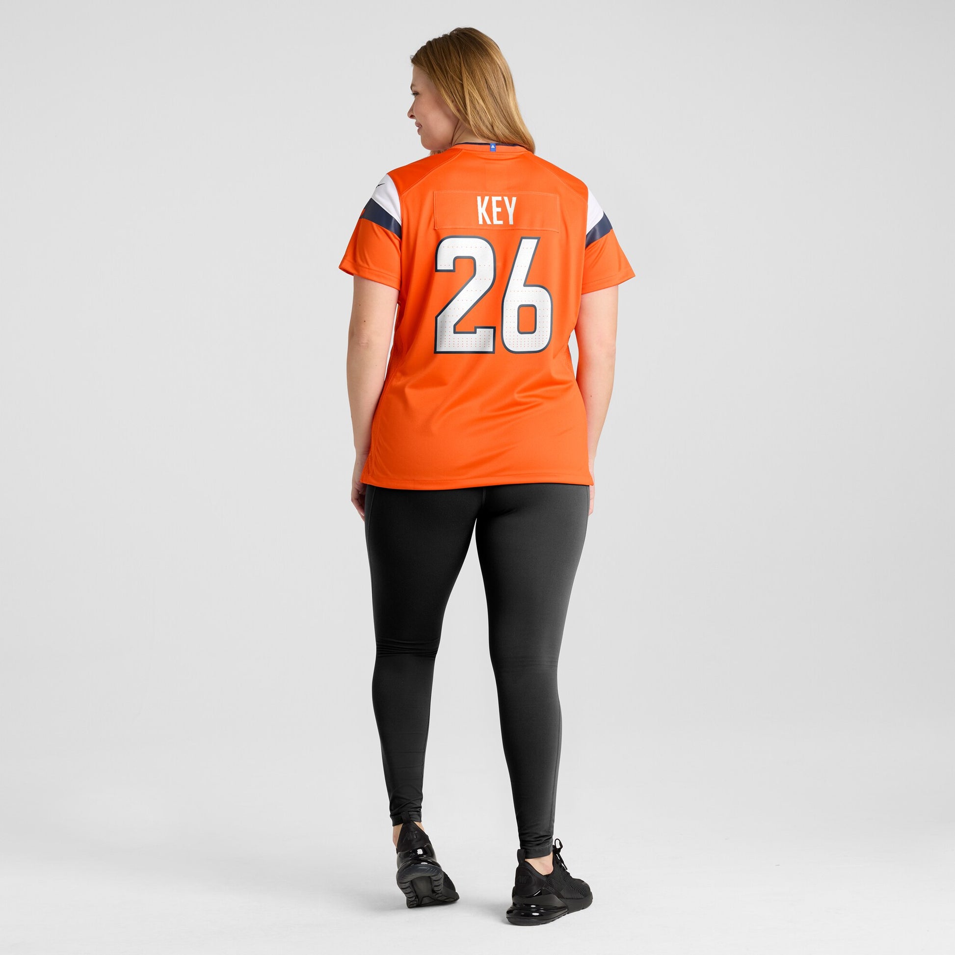 Devon Key Denver Broncos Nike Women's Team Game Jersey -  Orange