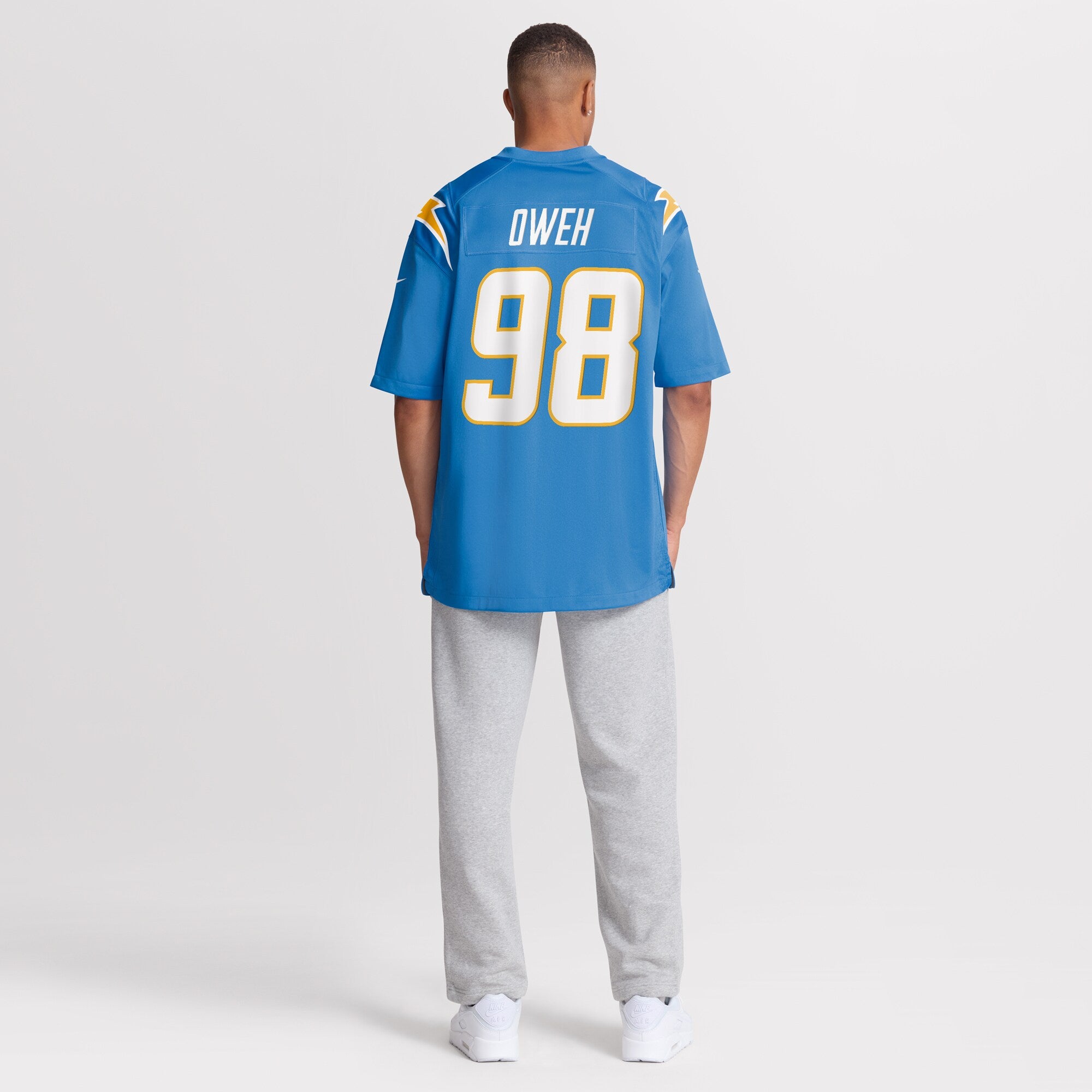 Odafe Oweh Los Angeles Chargers Nike Team Game Jersey -  Powder Blue