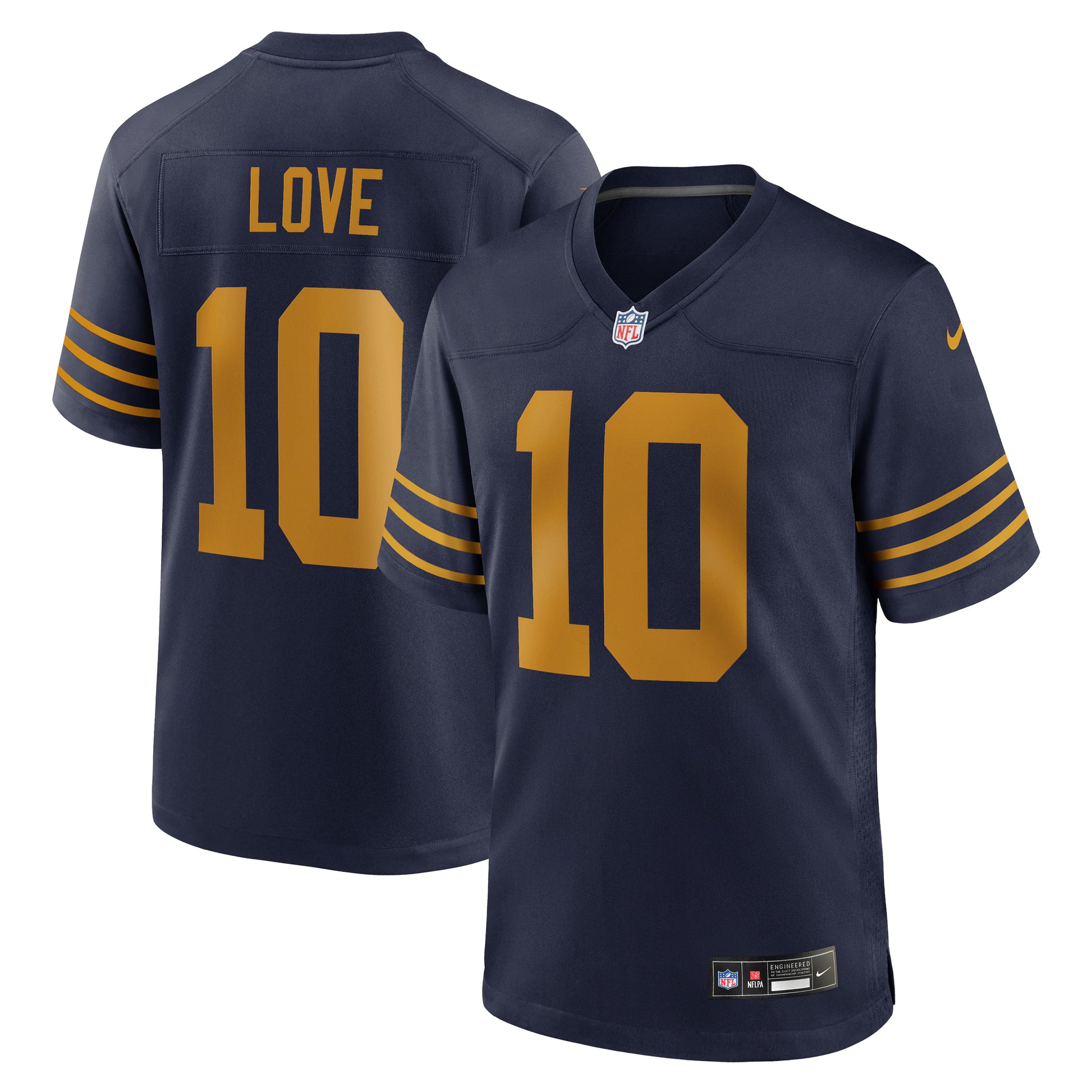 Jordan Love Green Bay Packers Nike The 1923 Classic Game Jersey - Navy