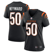 Shaka Heyward Cincinnati Bengals Nike Women's Team Game Jersey -  Black