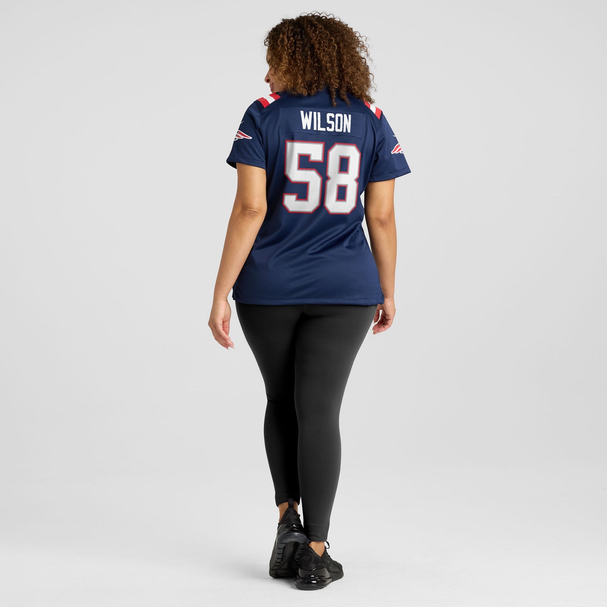 Jared Wilson New England Patriots Nike Women's Team Game Jersey -  Navy