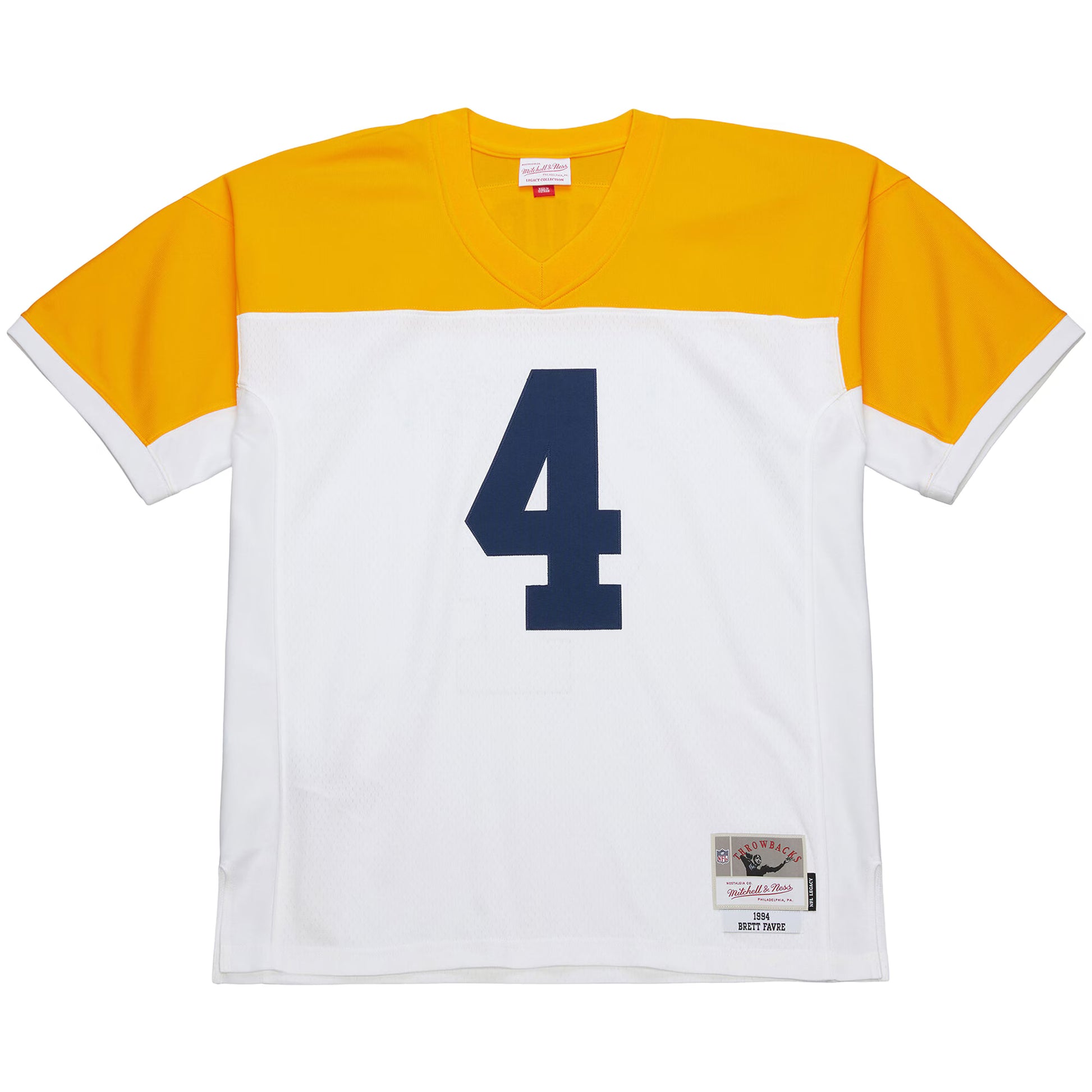 Brett Favre Green Bay Packers Mitchell &amp; Ness 1994 Legacy Replica Jersey - White