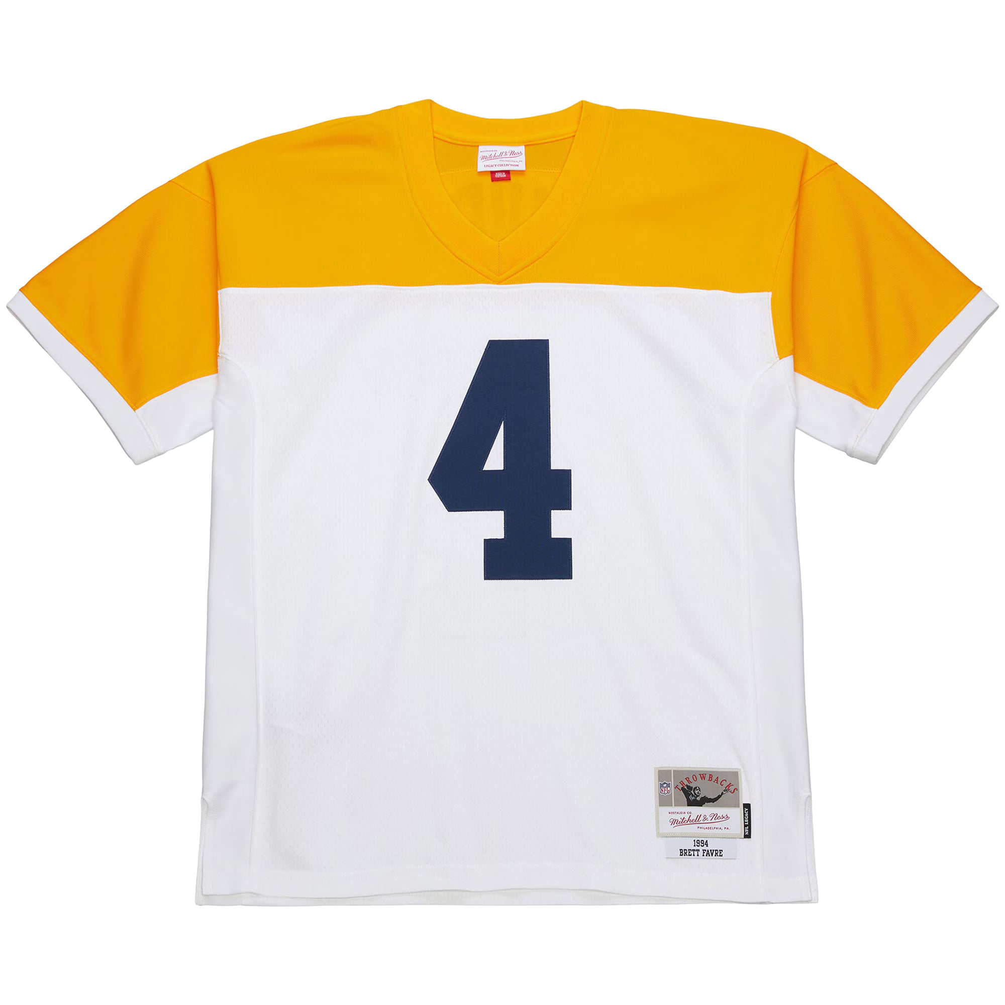 Brett Favre Green Bay Packers Mitchell &amp; Ness 1994 Legacy Replica Jersey - White