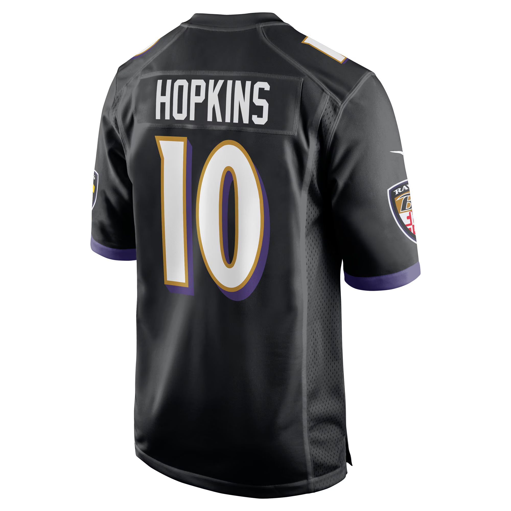 DeAndre Hopkins Baltimore Ravens Nike Alternate Game Jersey -  Black