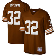 Jim Brown Cleveland Browns Mitchell &amp; Ness Big &amp; Tall 1963 Retired Player Replica Jersey - Brown