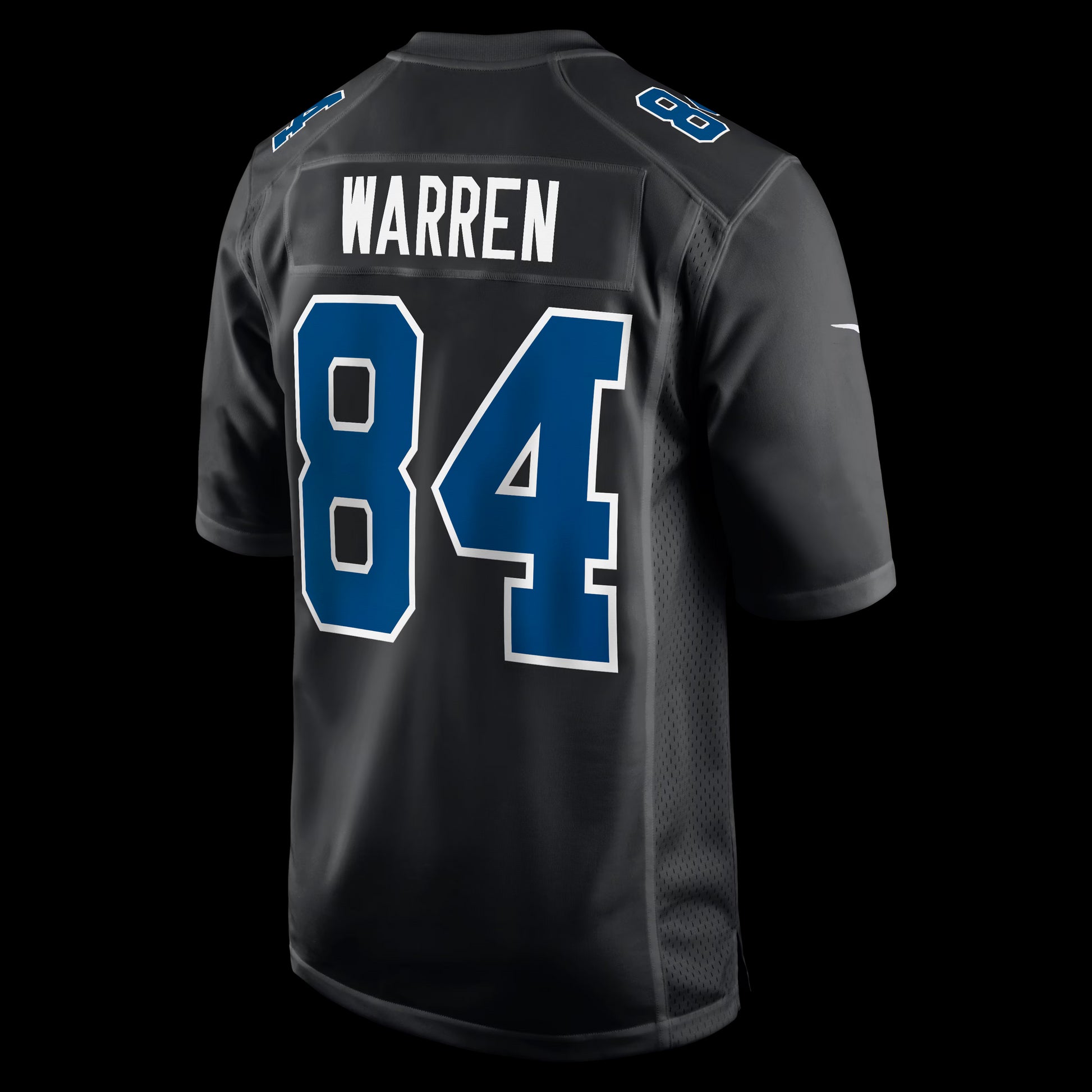 Tyler Warren Indianapolis Colts Nike Fashion Game Jersey - Carbon Black