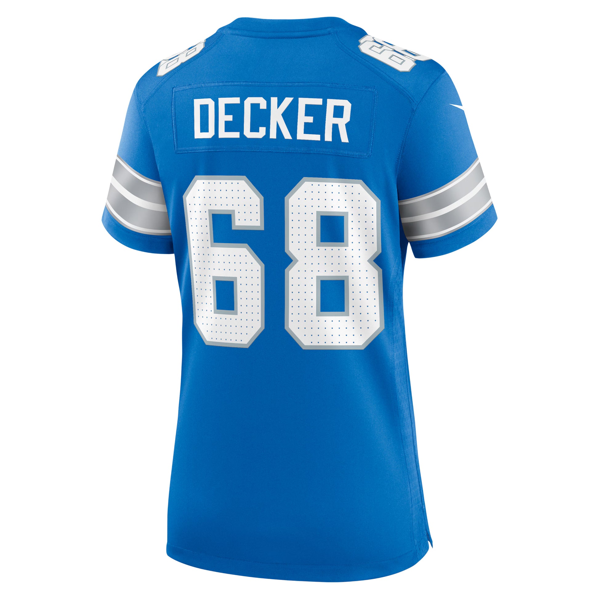 Taylor Decker Detroit Lions Nike Women's Team Game Jersey -  Blue