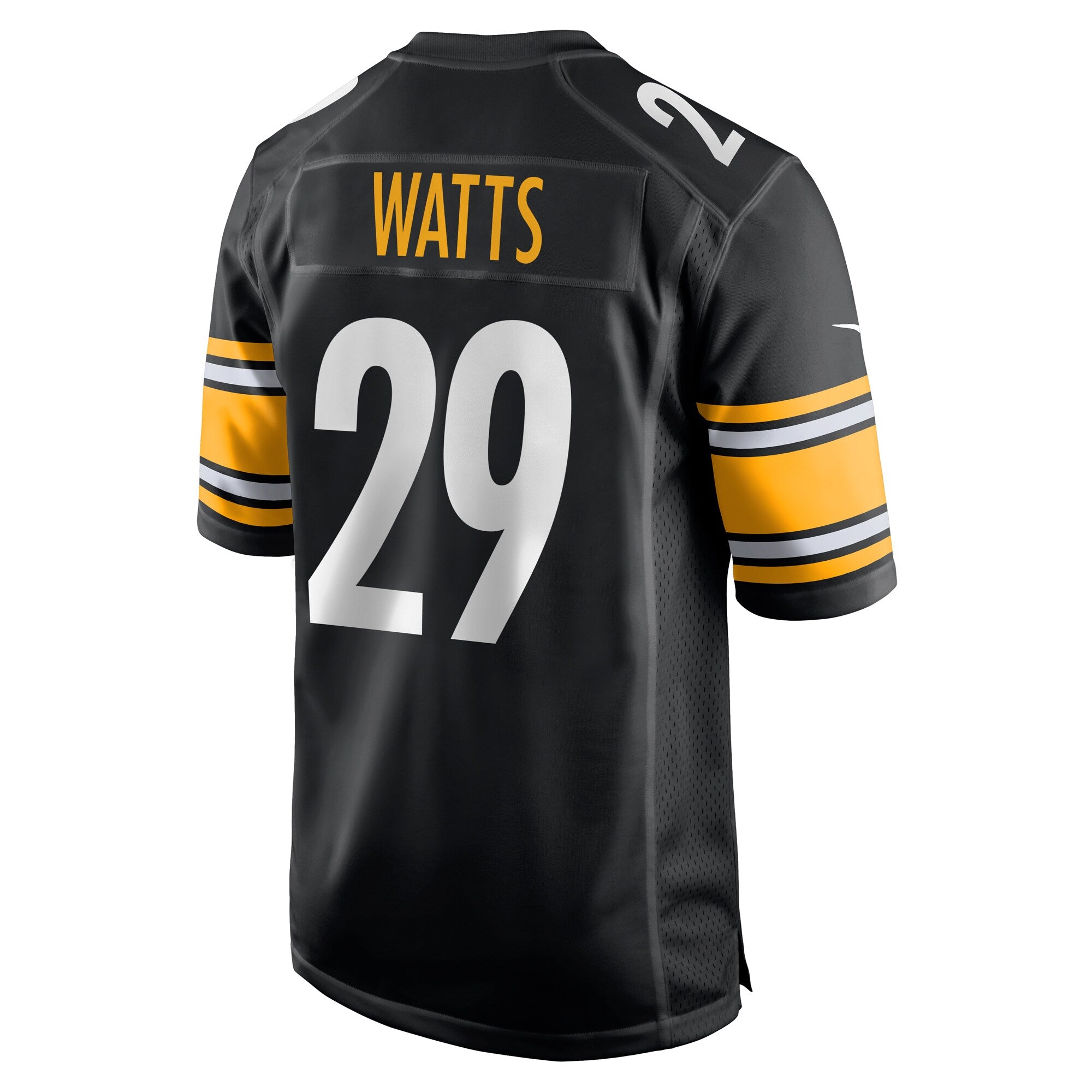 Ryan Watts Pittsburgh Steelers Nike  Game Jersey -  Black