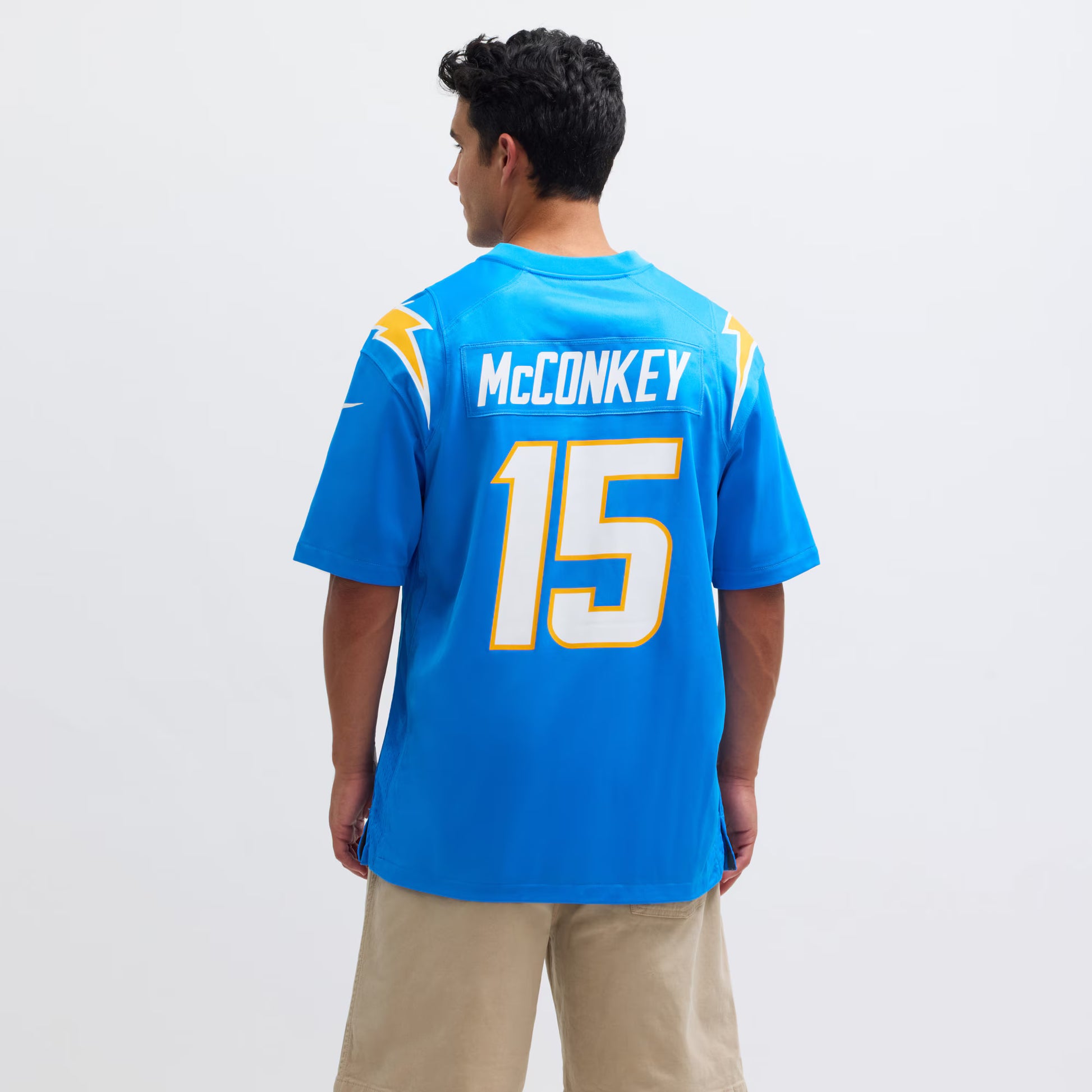 Ladd McConkey Los Angeles Chargers Nike  Player Game Jersey - Powder Blue