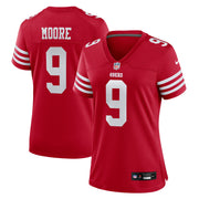 Skyy Moore San Francisco 49ers Nike Women's Team Game Jersey -  Scarlet