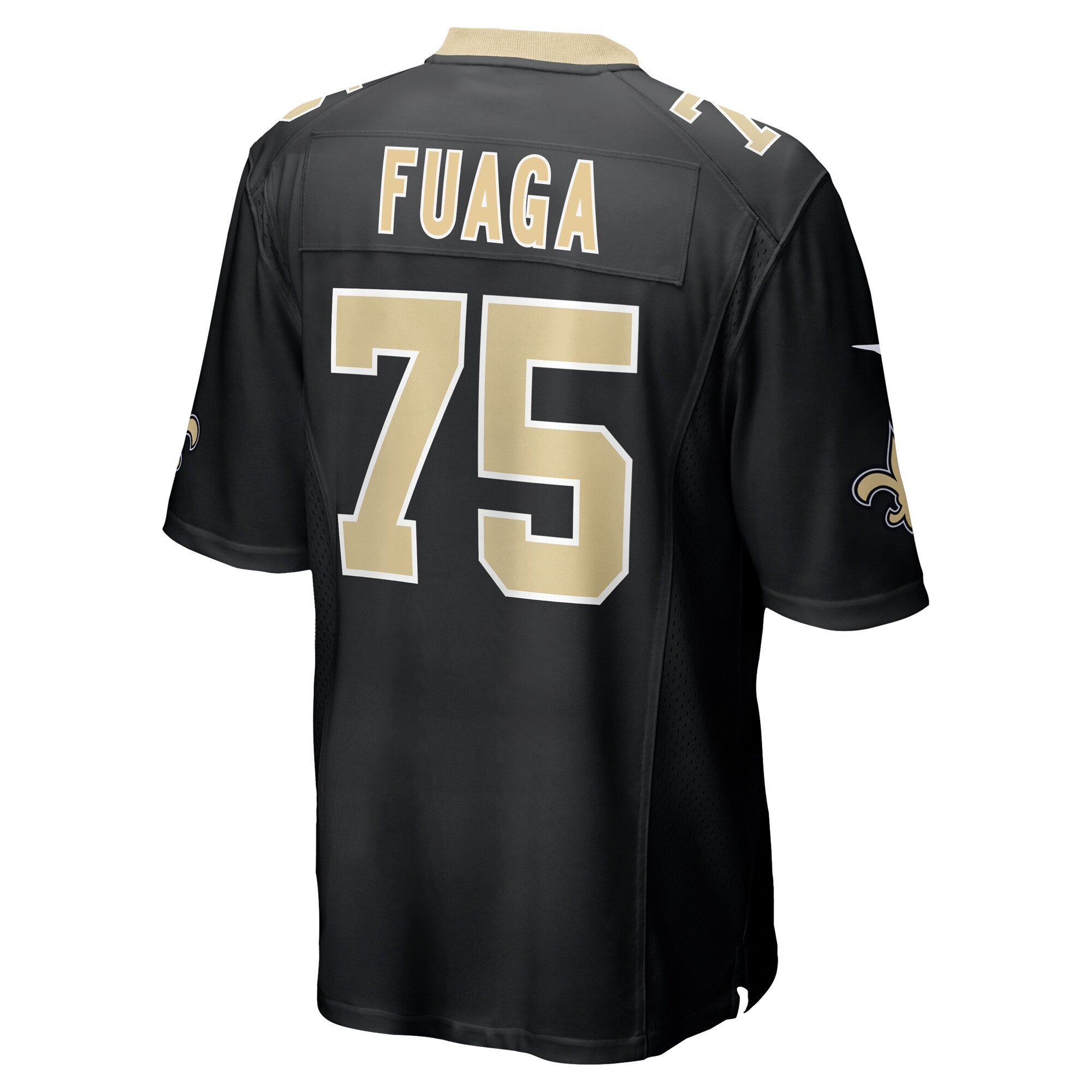 Taliese Fuaga New Orleans Saints Nike  Game Jersey -  Black