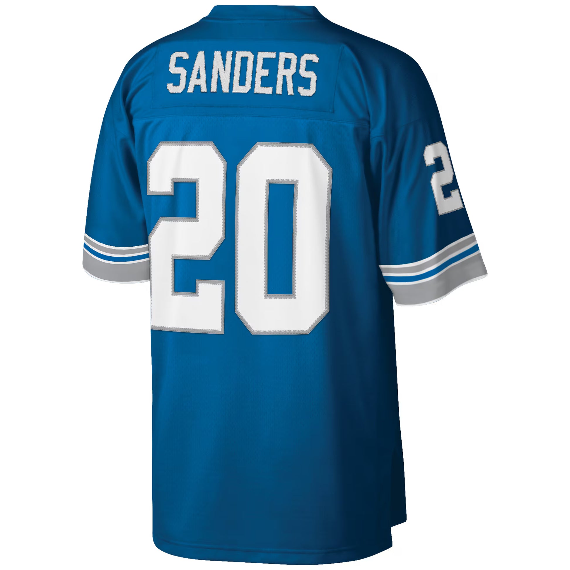 Barry Sanders Detroit Lions Mitchell &amp; Ness Big &amp; Tall 1996 Retired Player Replica Jersey - Blue