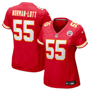 Omarr Norman-Lott Kansas City Chiefs Nike Women's Team Game Jersey -  Red