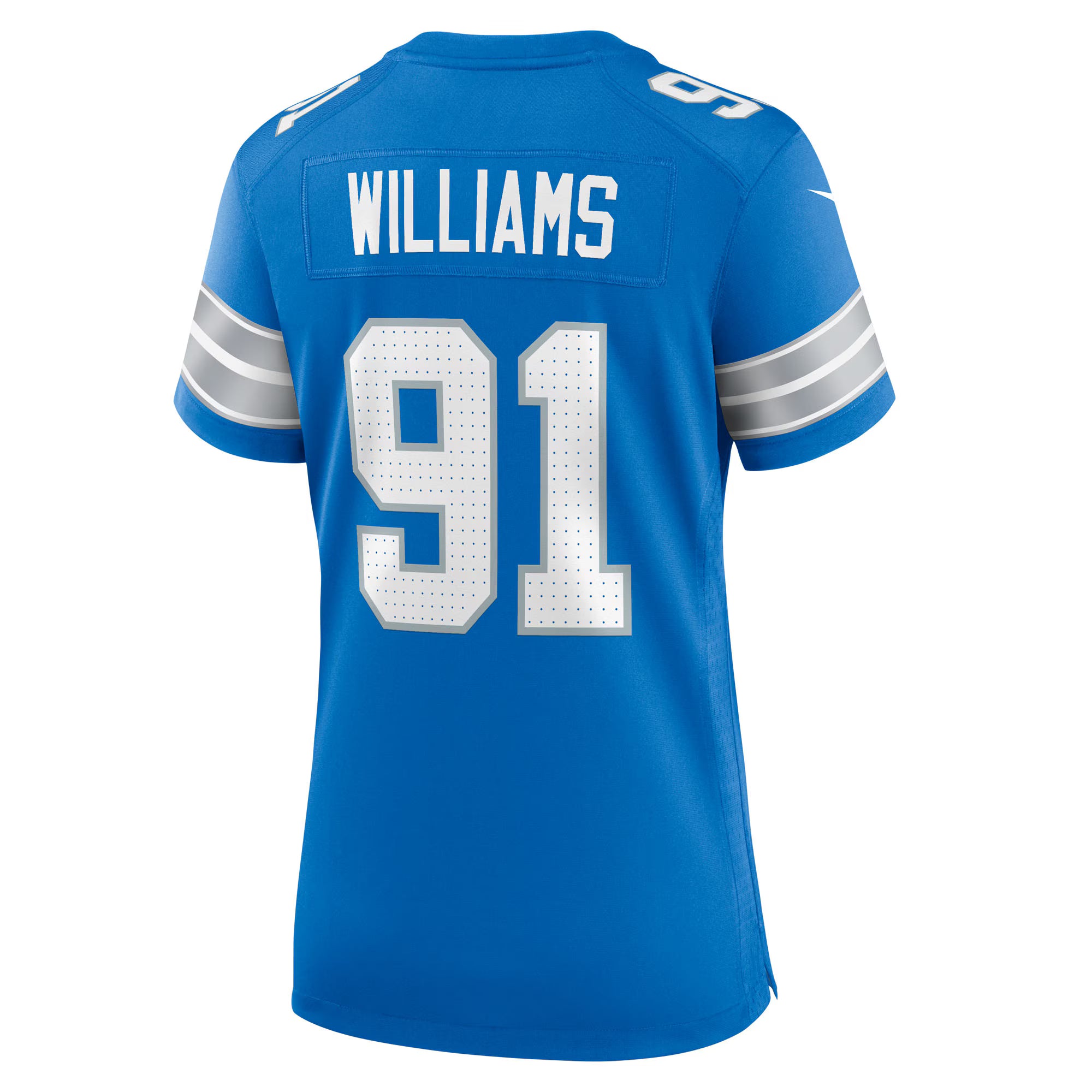 Tyleik Williams Detroit Lions Nike Women's Team Game Jersey -  Blue