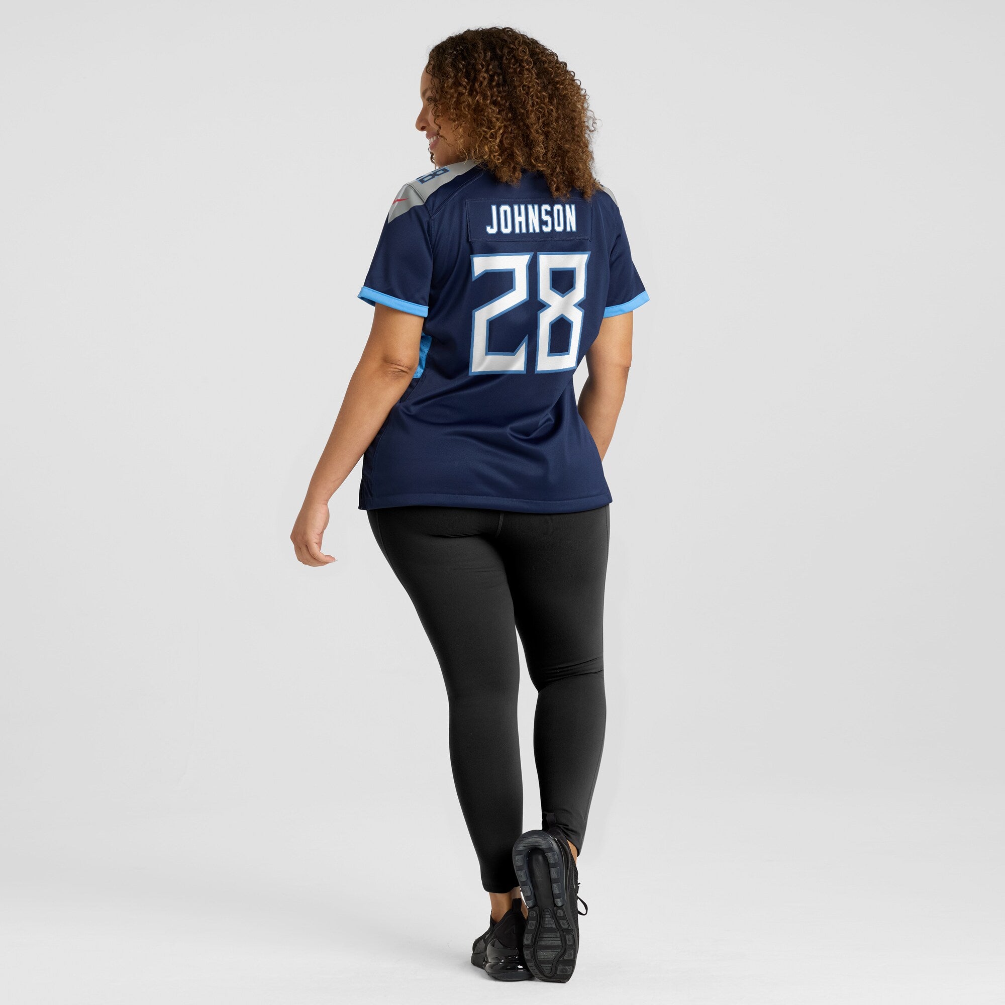 Chris Johnson Tennessee Titans Women's Nike Retired Player Game Jersey - Navy