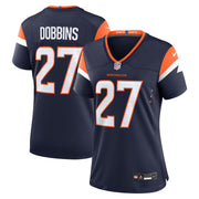 J.K. Dobbins Denver Broncos Nike Women's Alternate Game Jersey -  Navy