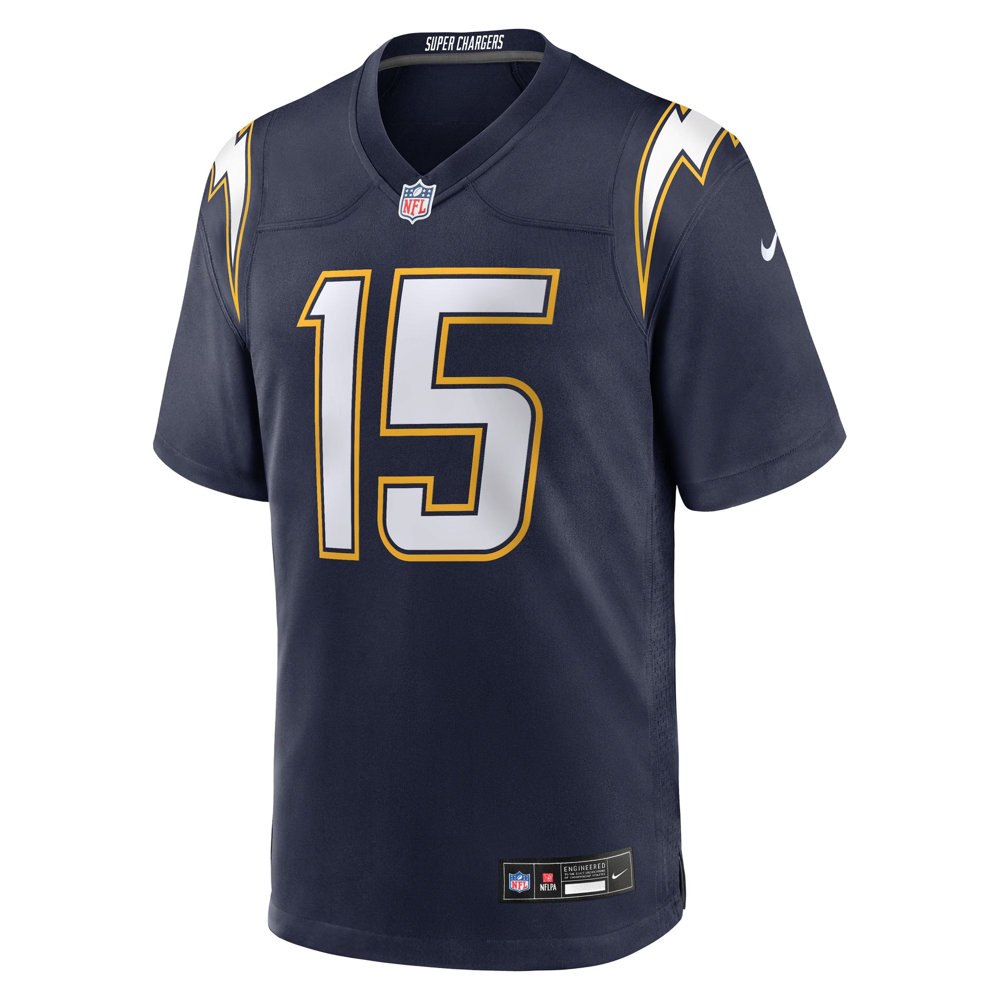 Ladd McConkey Los Angeles Chargers Nike Alternate Super Chargers Game Player Jersey - Navy
