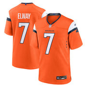 John Elway Denver Broncos Nike Mile High Collection Retired Player Game Jersey - Orange
