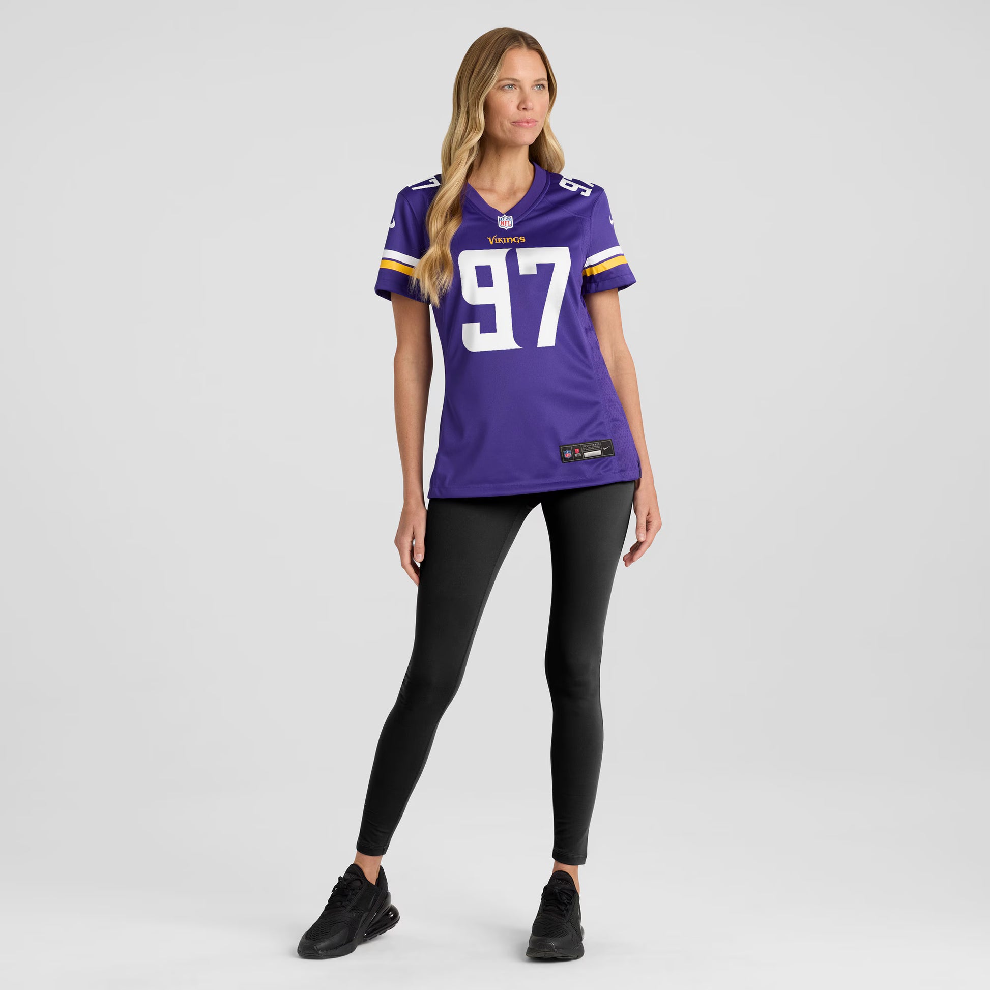 Javon Hargrave Minnesota Vikings Nike Women's Team Game Jersey -  Purple