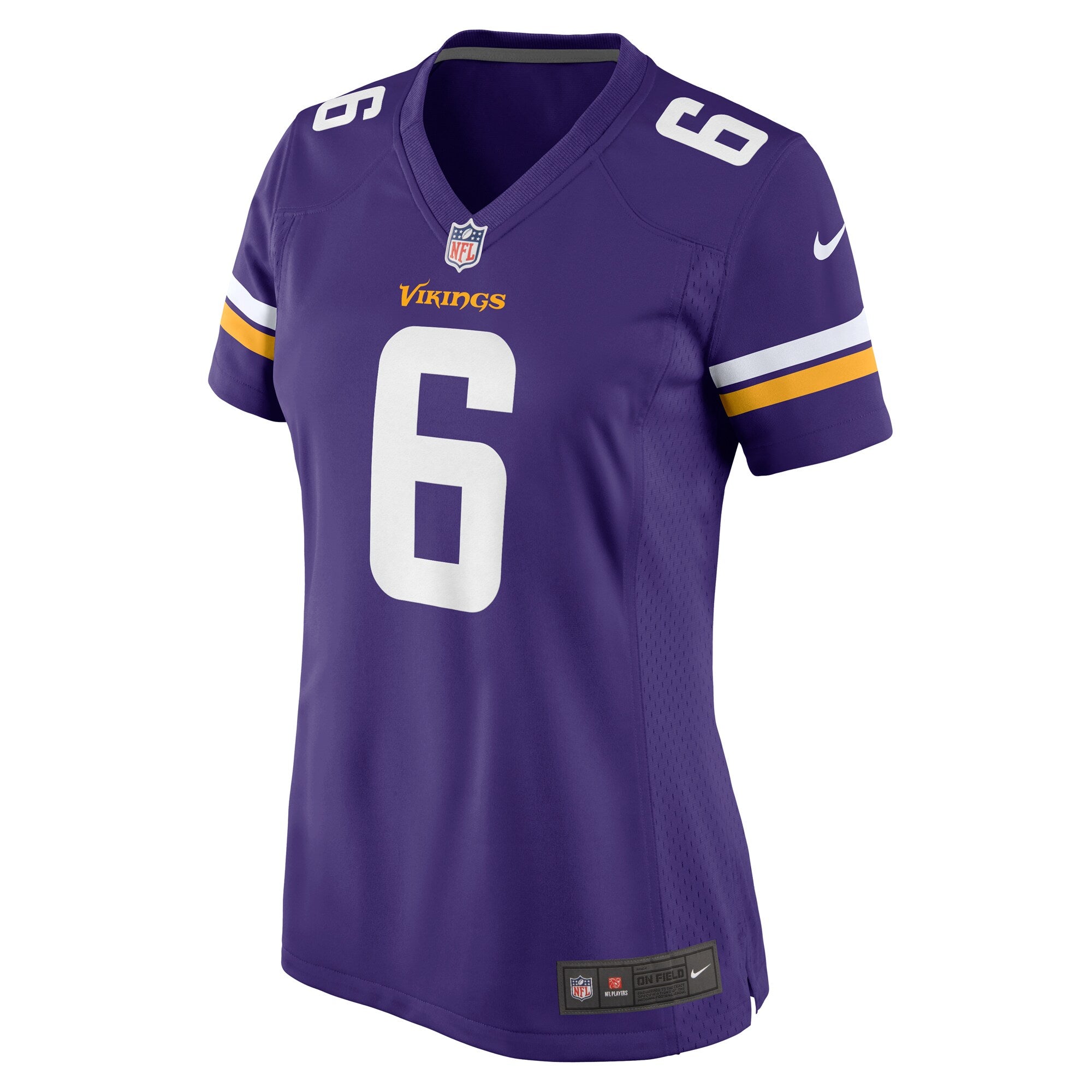 Brian Asamoah II Minnesota Vikings Nike Women's  Game Jersey -  Purple