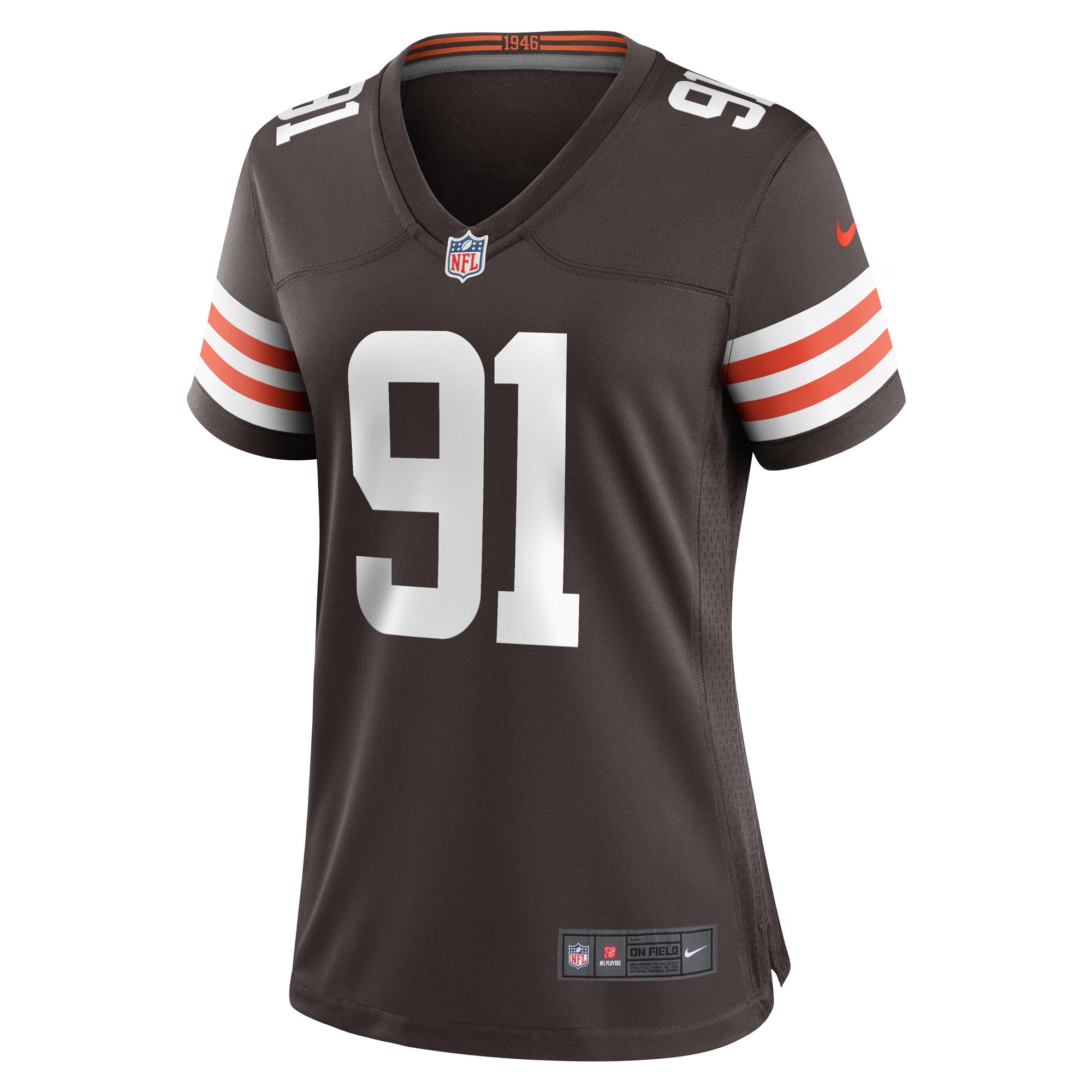 Alex Wright Cleveland Browns Nike Women's Team Game Jersey -  Brown