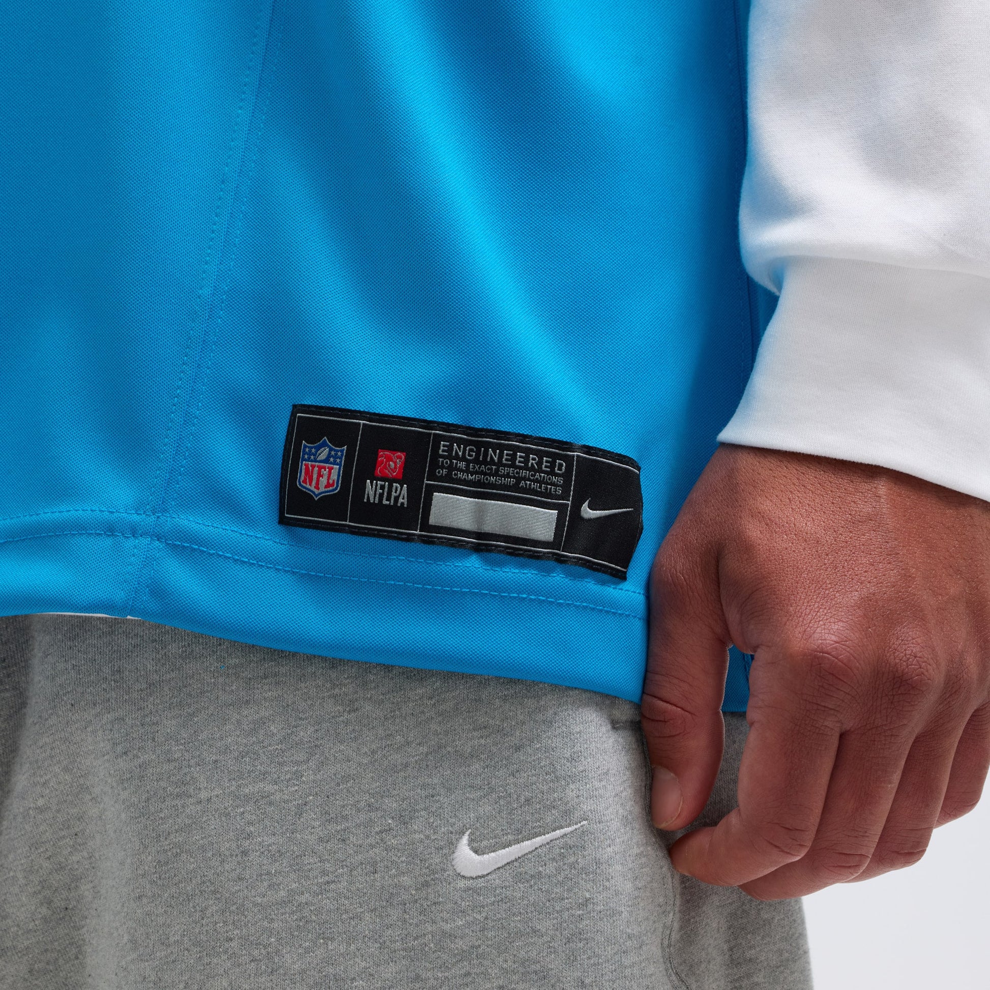 Jaycee Horn Carolina Panthers Nike Vapor F.U.S.E. Limited Jersey - Blue