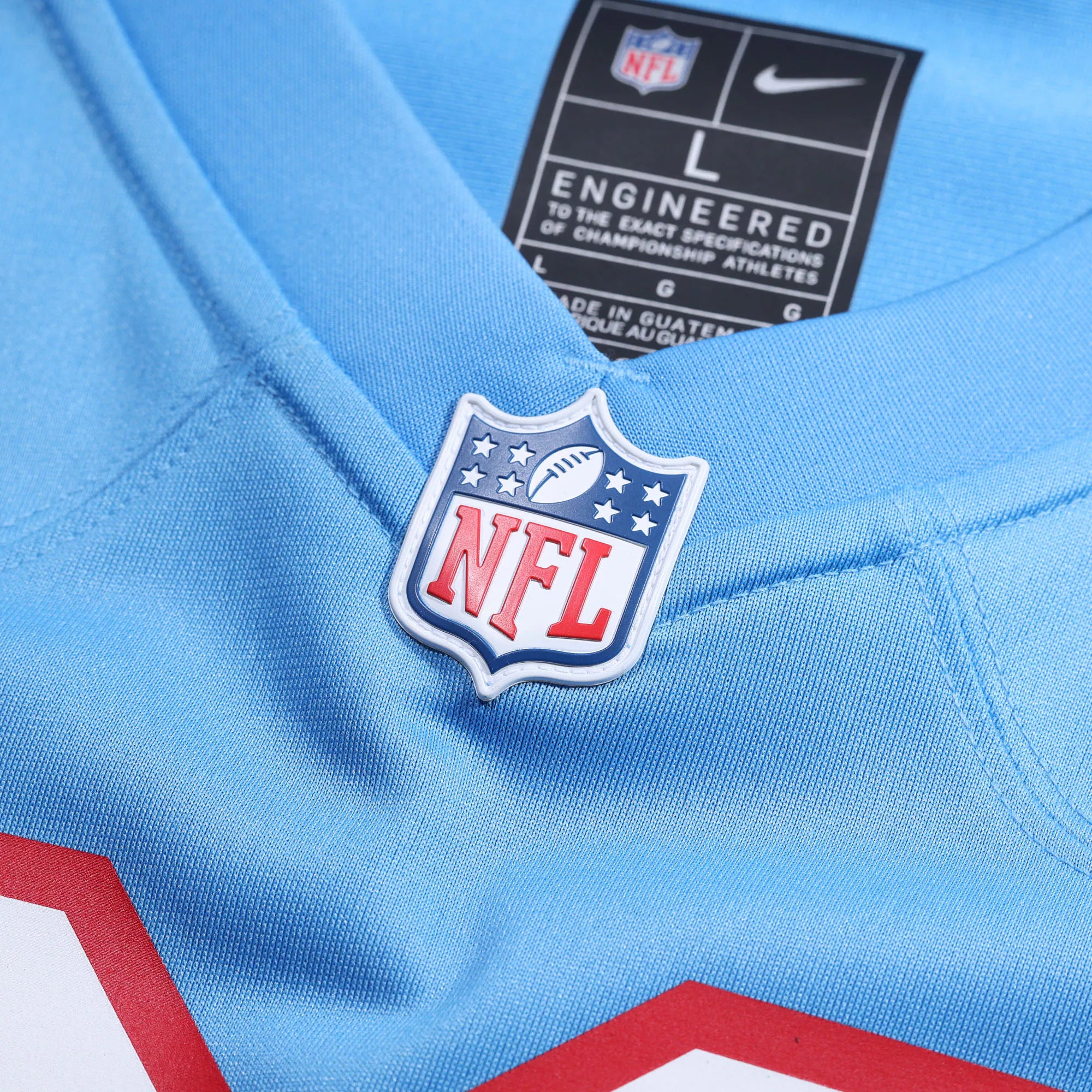 Steve McNair Tennessee Titans Nike Retired Player Alternate Game Jersey - Light Blue