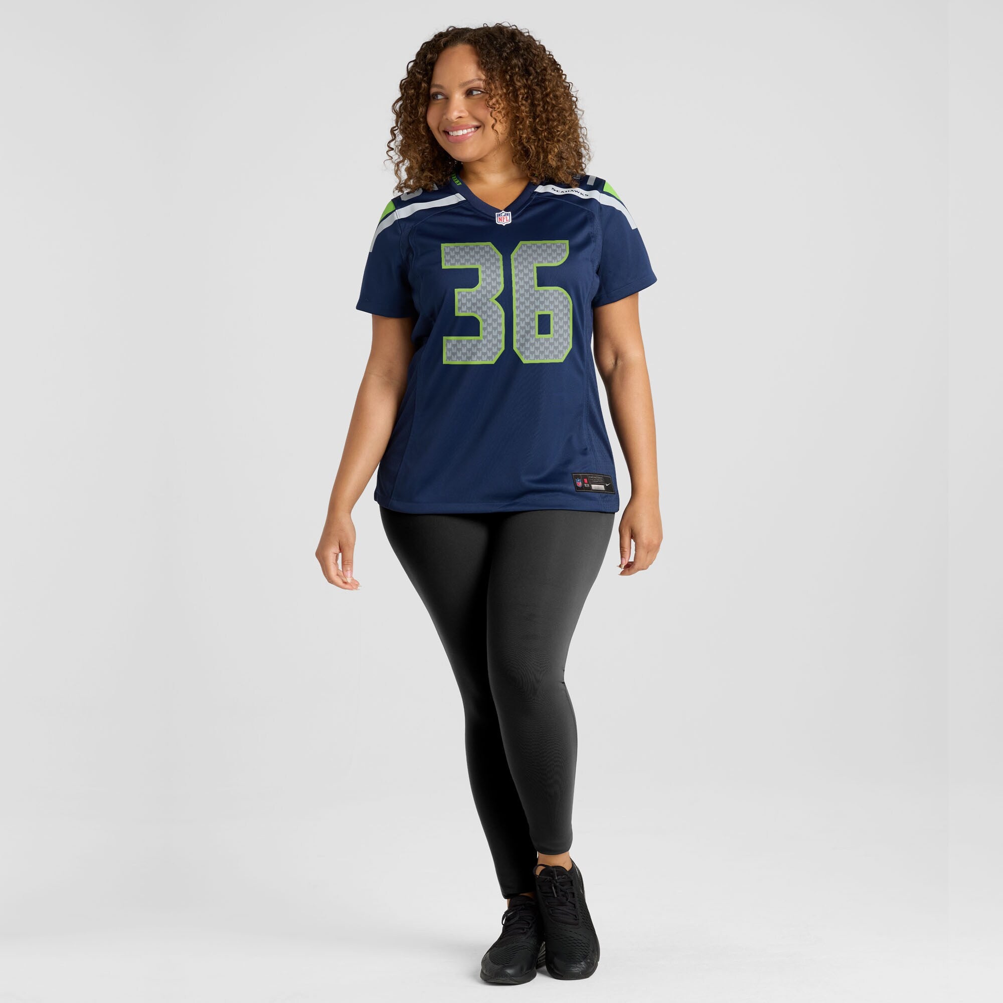 George Holani Seattle Seahawks Nike Women's Team Game Jersey -  College Navy