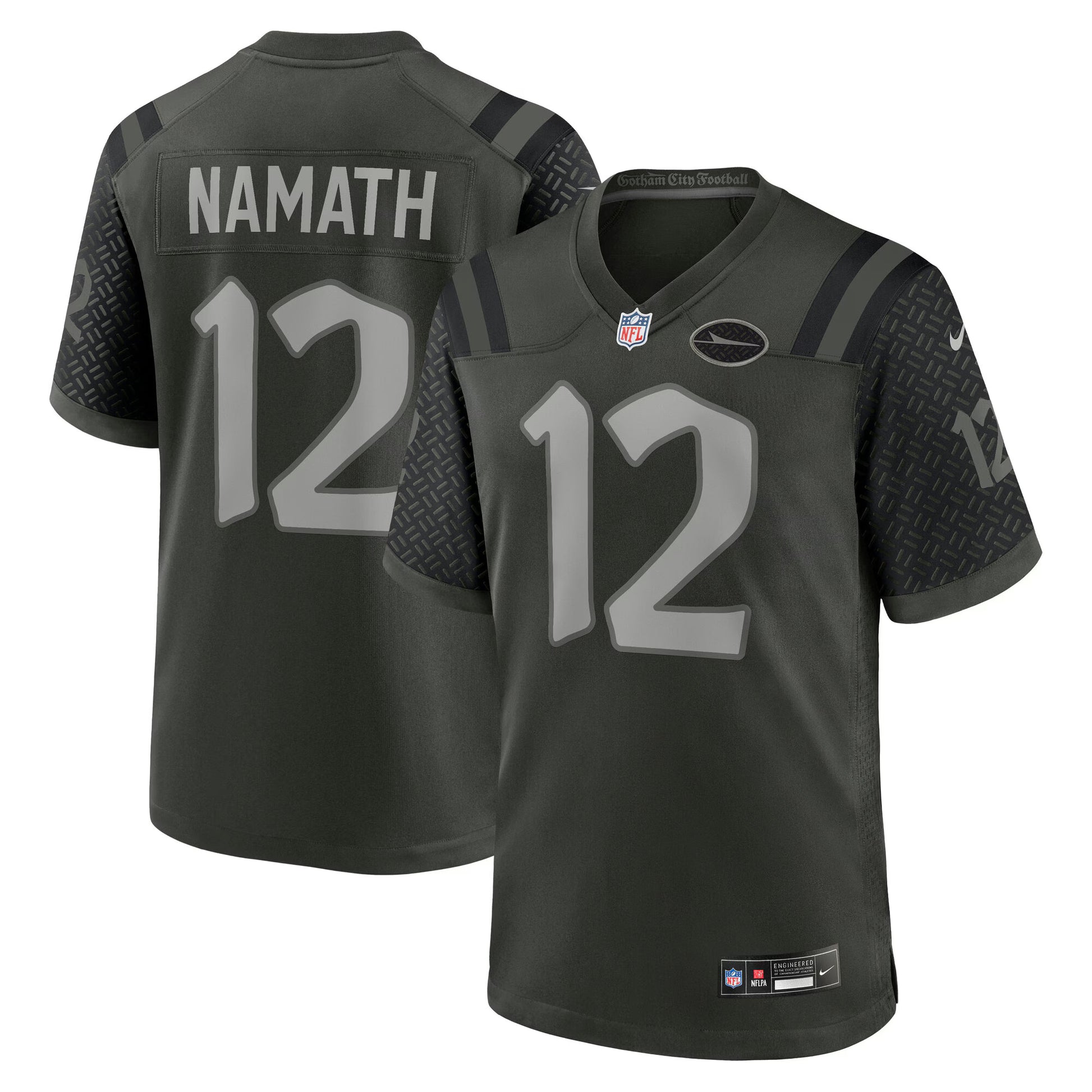 Joe Namath New York Jets Nike 2025 Rivalries Collection Retired Player Game Jersey - Gotham Green